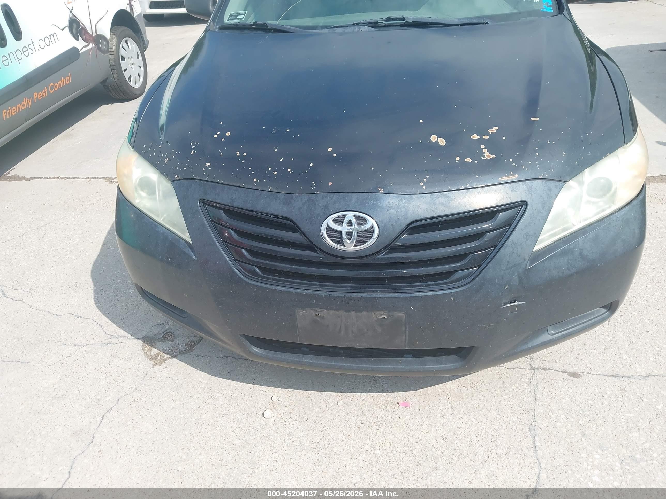 2009 Toyota Camry Le Black vin: 4T1BE46K19U303607