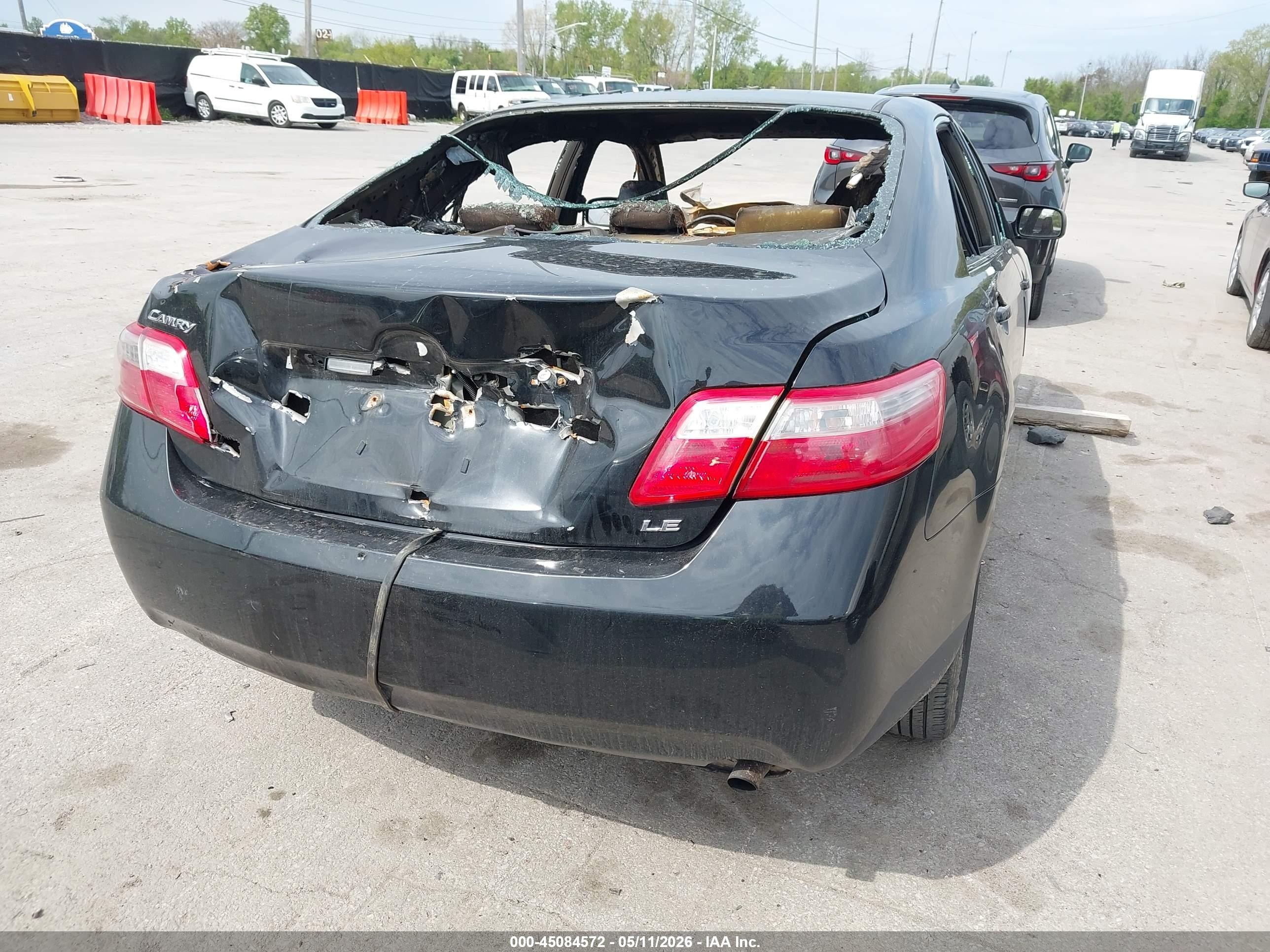 2009 Toyota Camry Le Серый vin: 4T1BE46K19U325400