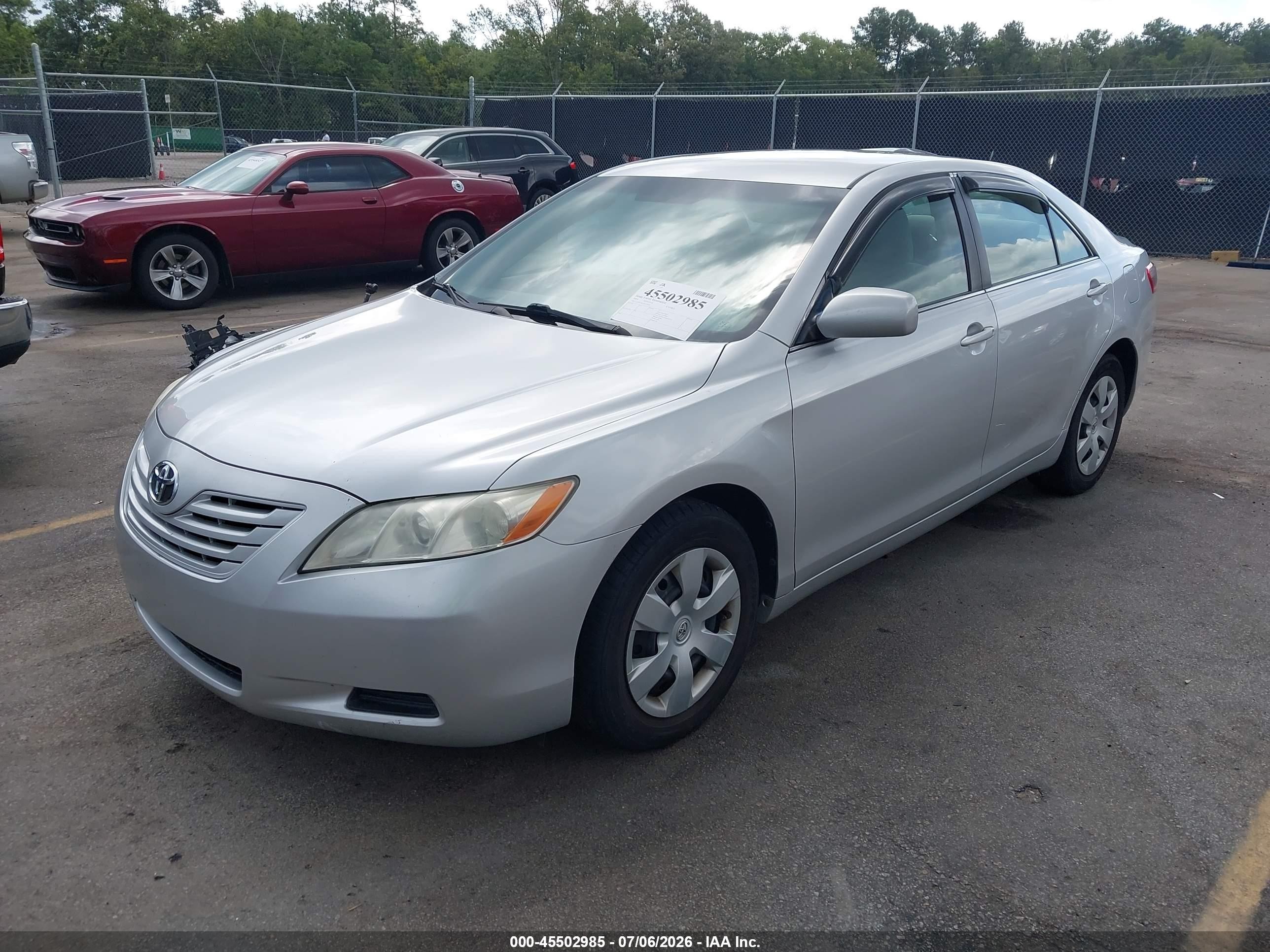 2009 Toyota Camry Le Silver vin: 4T1BE46K19U326367