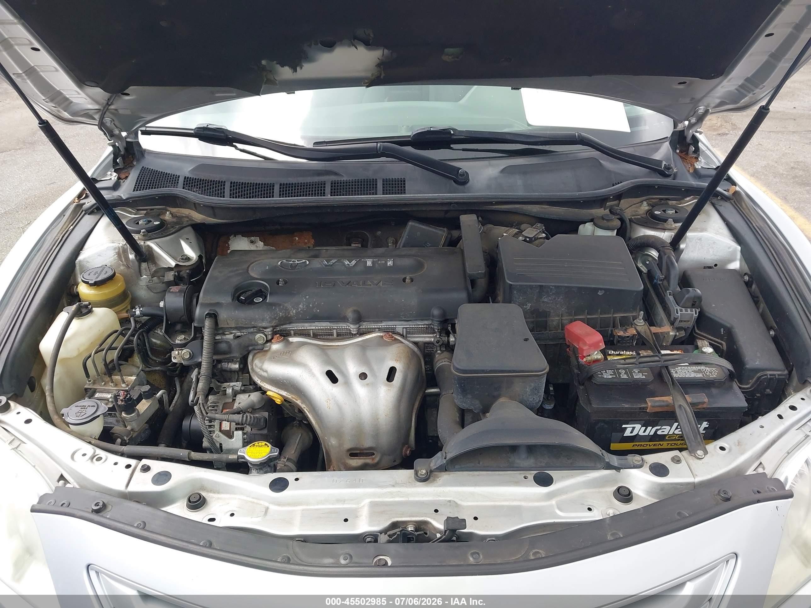 2009 Toyota Camry Le Silver vin: 4T1BE46K19U326367