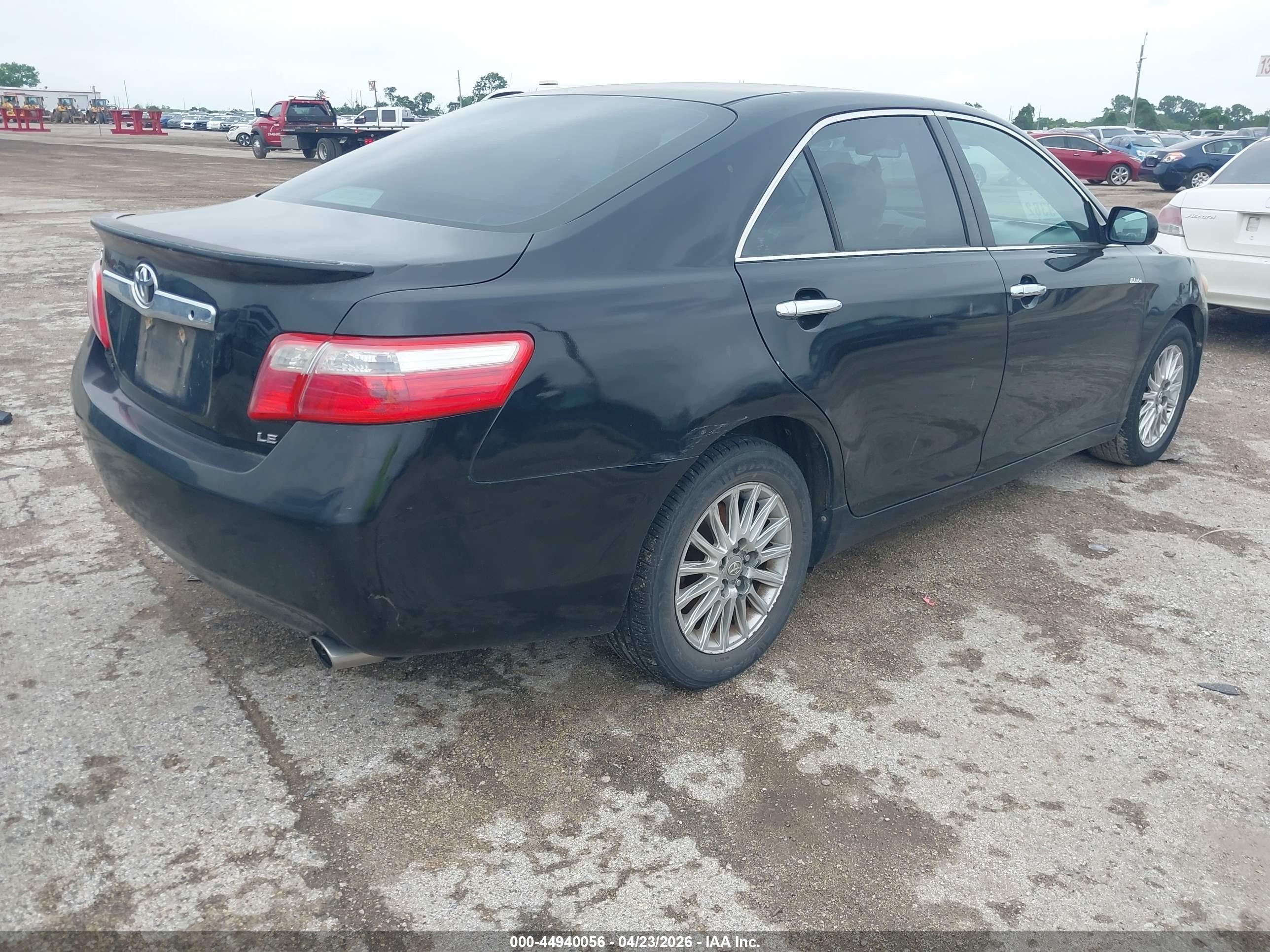 2009 Toyota Camry Le Black vin: 4T1BE46K19U336767