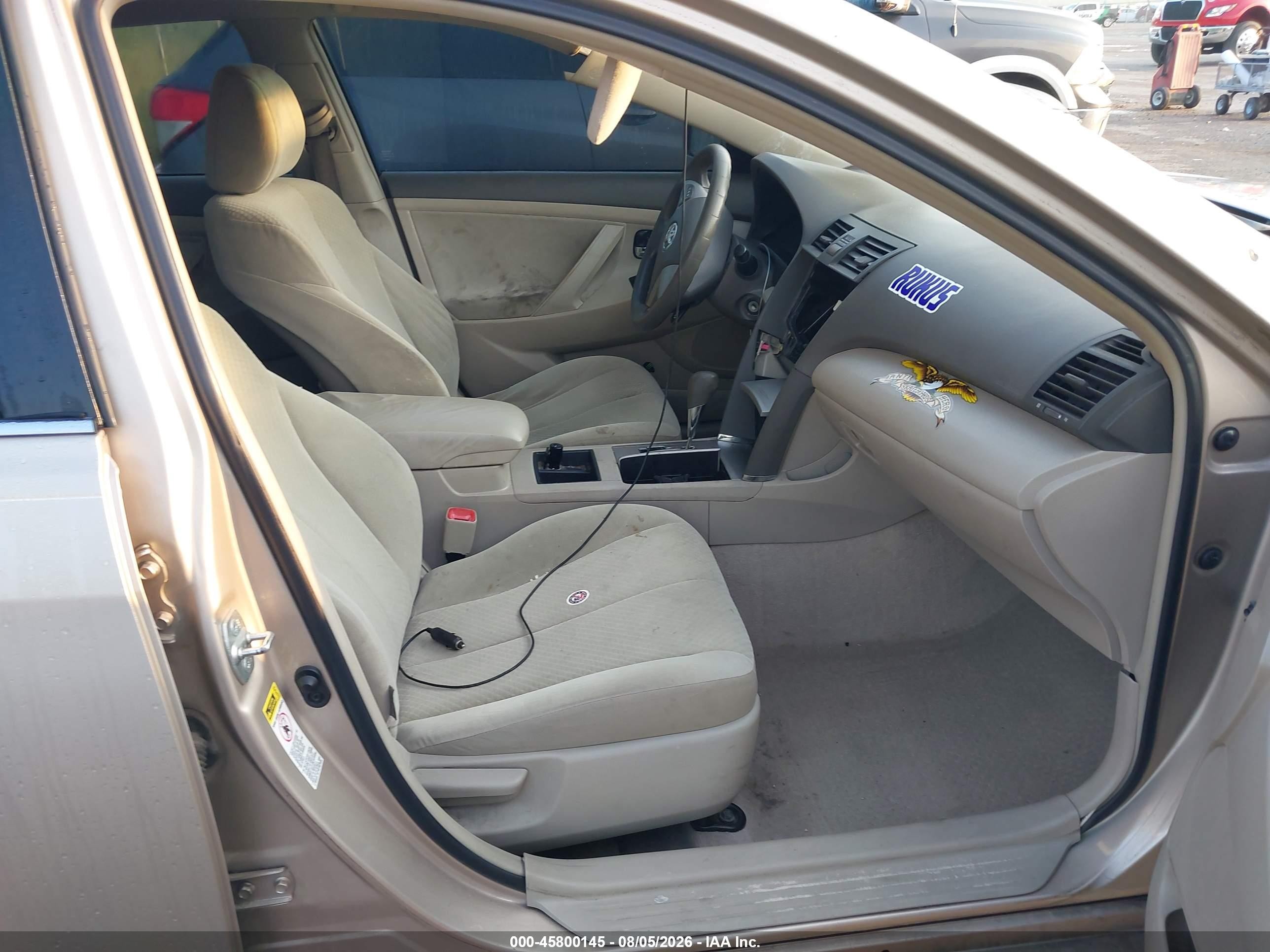 2009 Toyota Camry Le Beige vin: 4T1BE46K19U341550