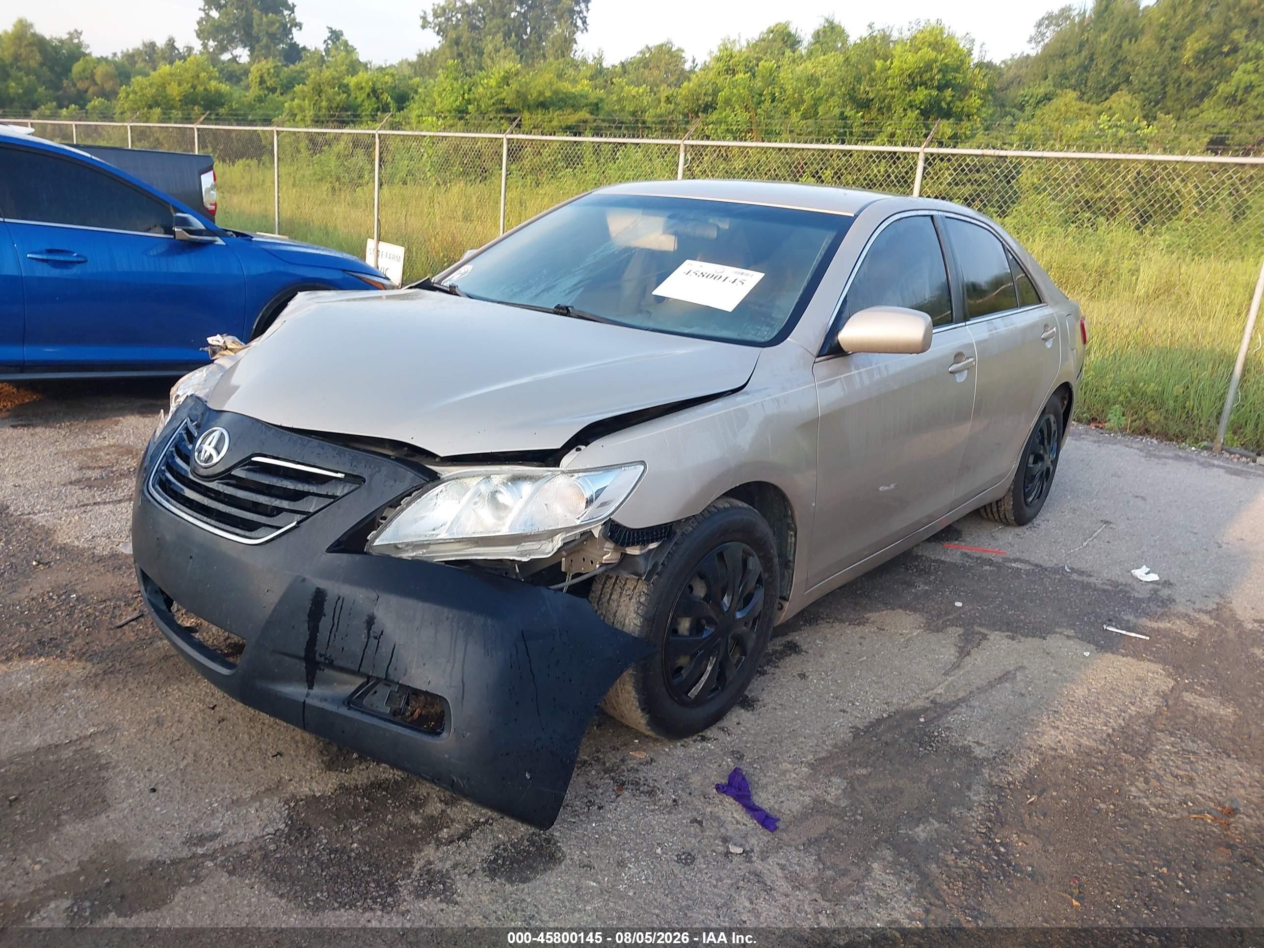 2009 Toyota Camry Le Beige vin: 4T1BE46K19U341550