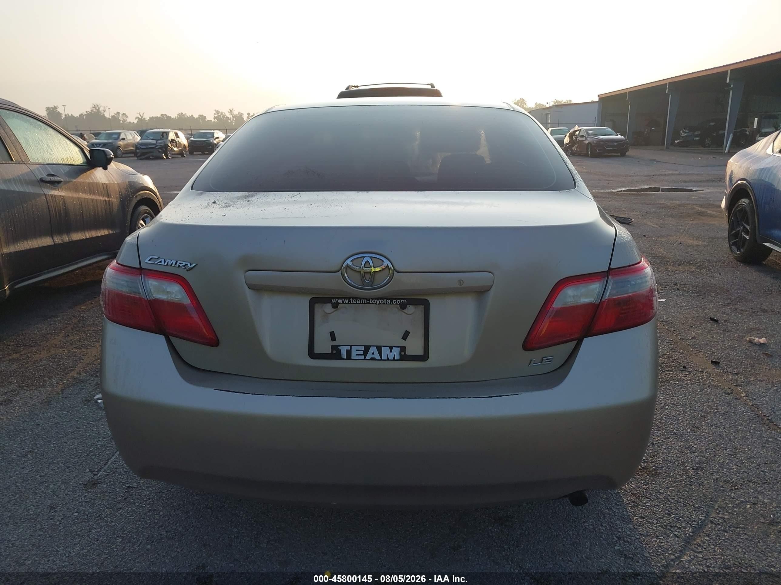 2009 Toyota Camry Le Beige vin: 4T1BE46K19U341550