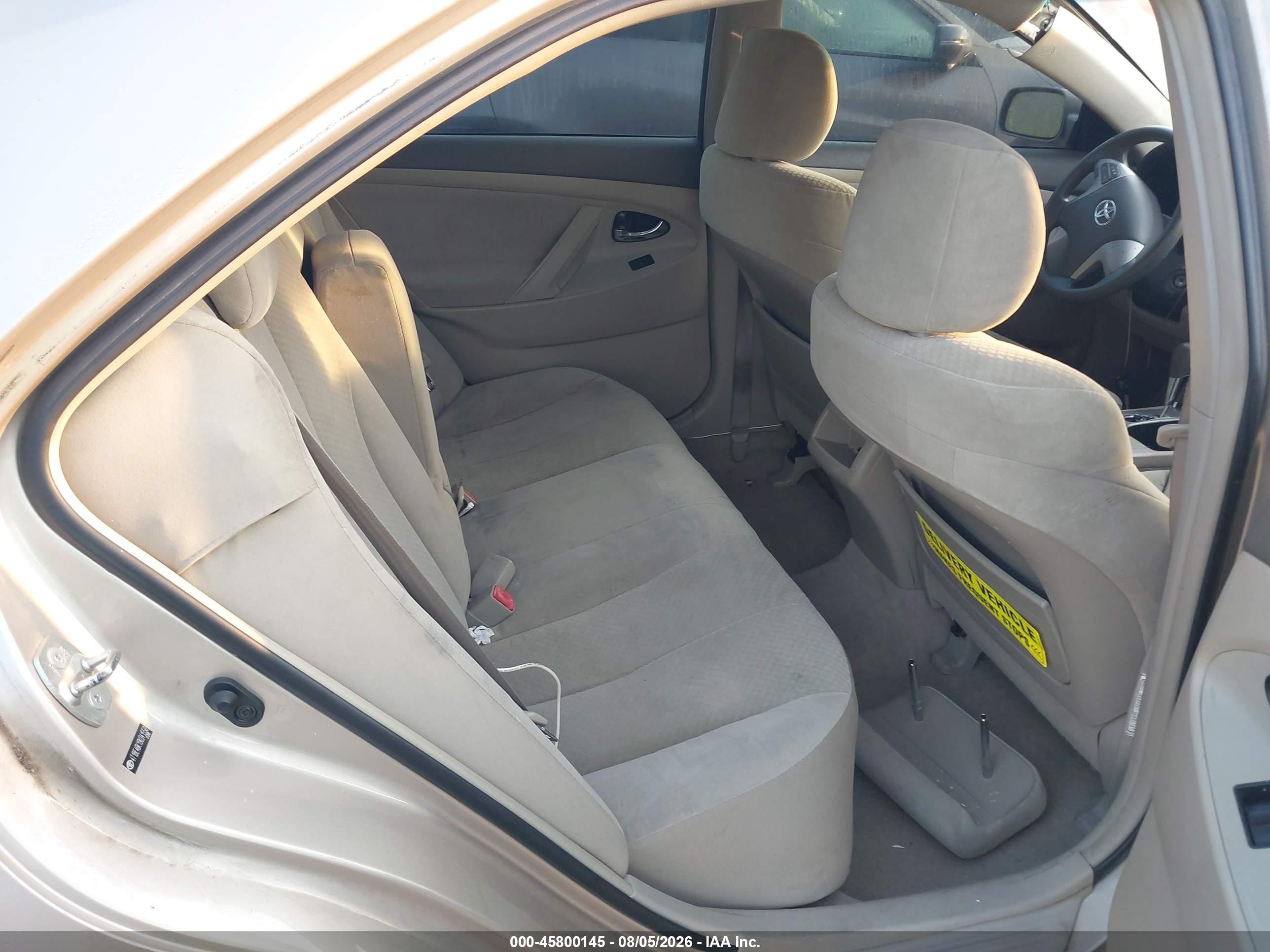 2009 Toyota Camry Le Beige vin: 4T1BE46K19U341550