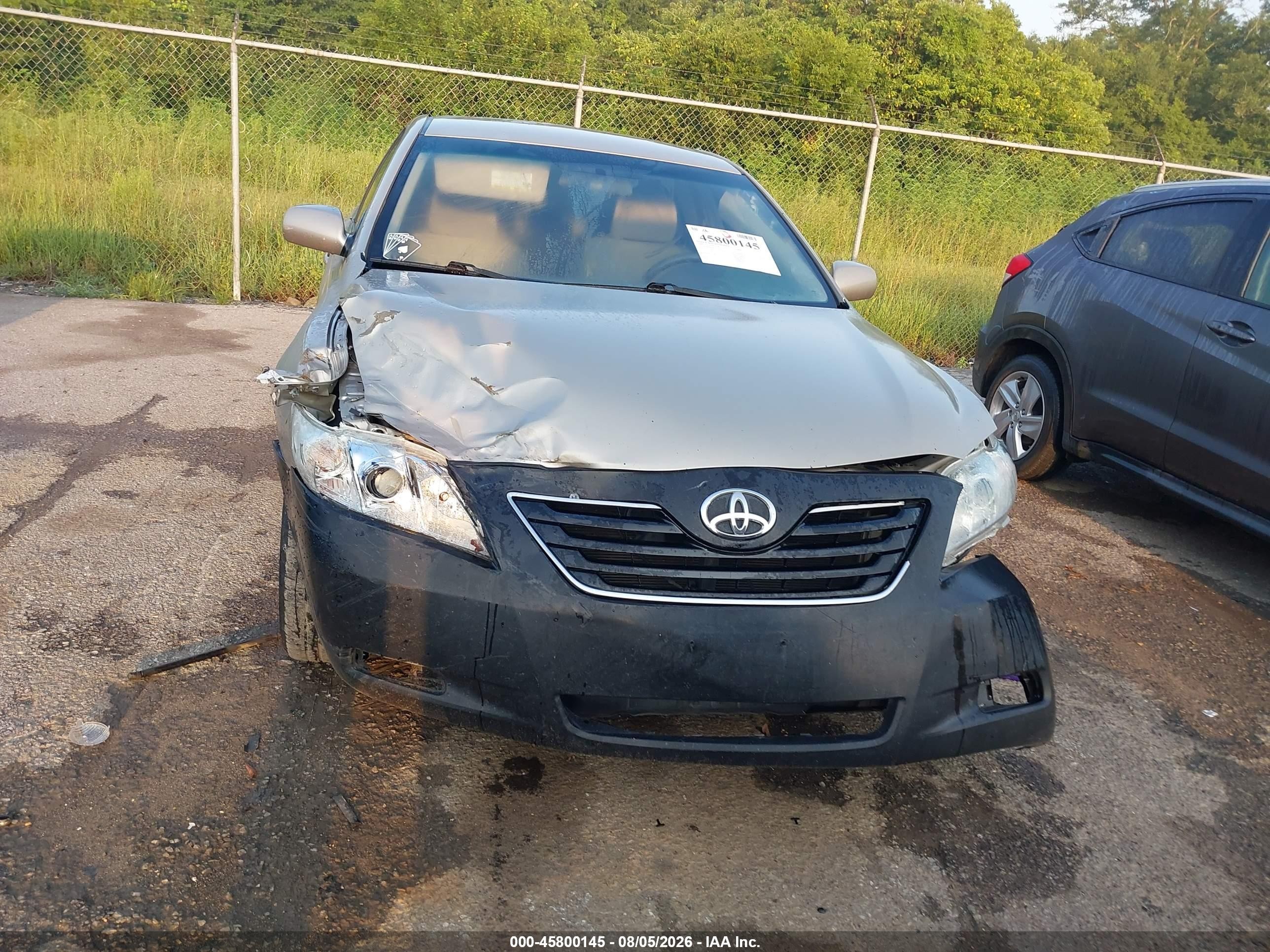 2009 Toyota Camry Le Beige vin: 4T1BE46K19U341550