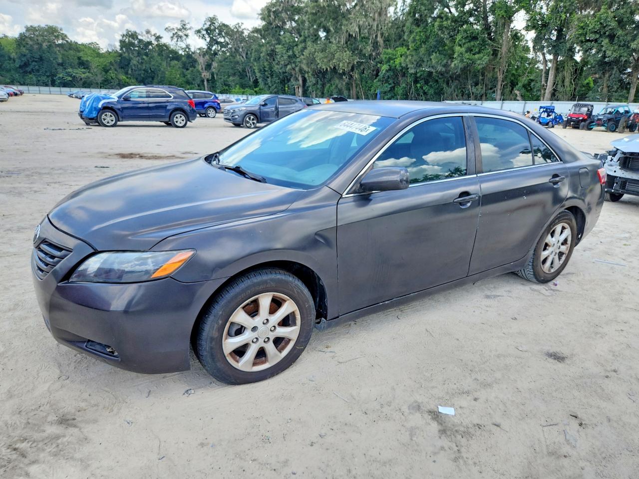 2009 Toyota Camry Le Gray vin: 4T1BE46K19U377772