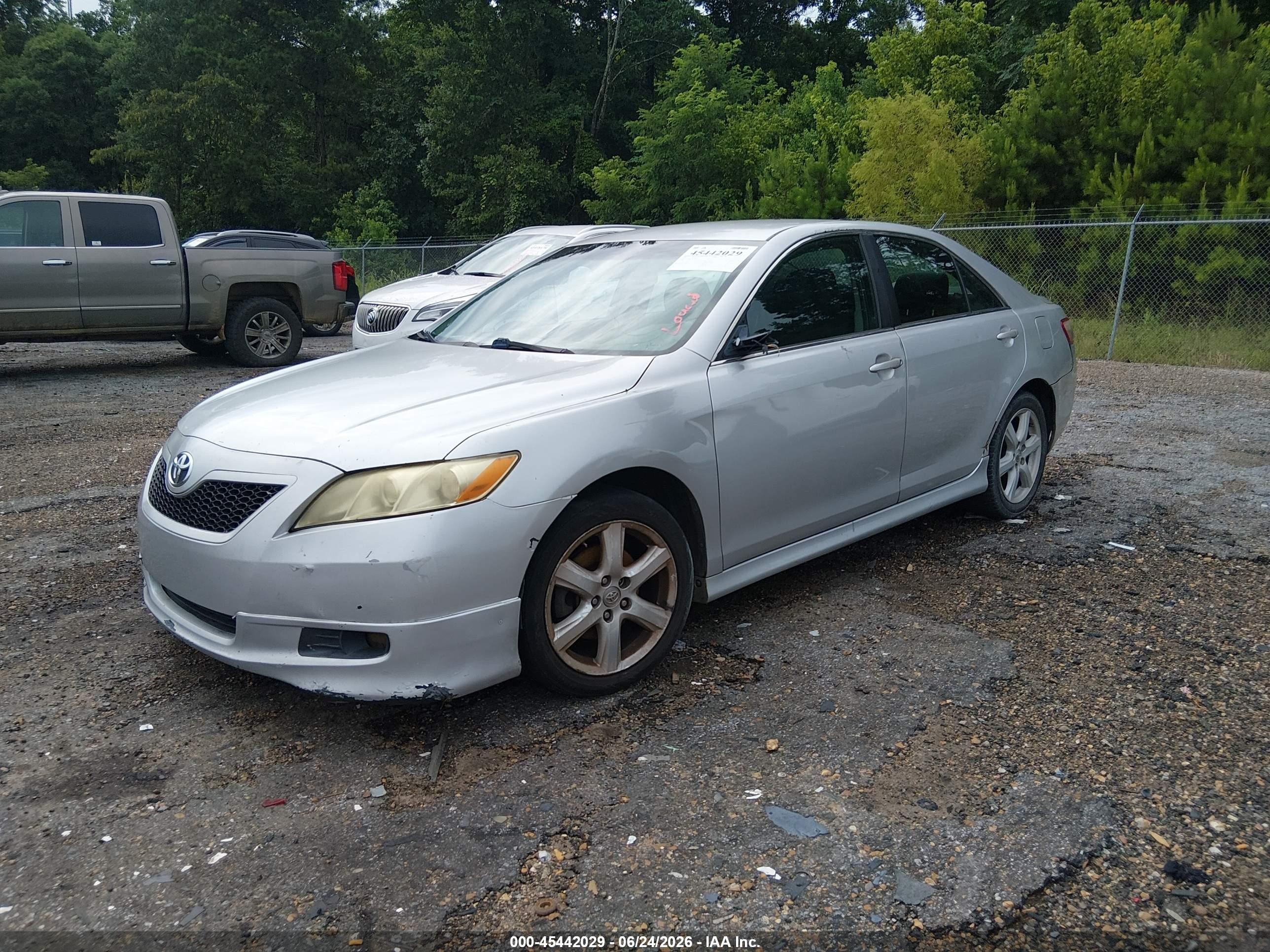 2009 Toyota Camry Se Silver vin: 4T1BE46K19U378047