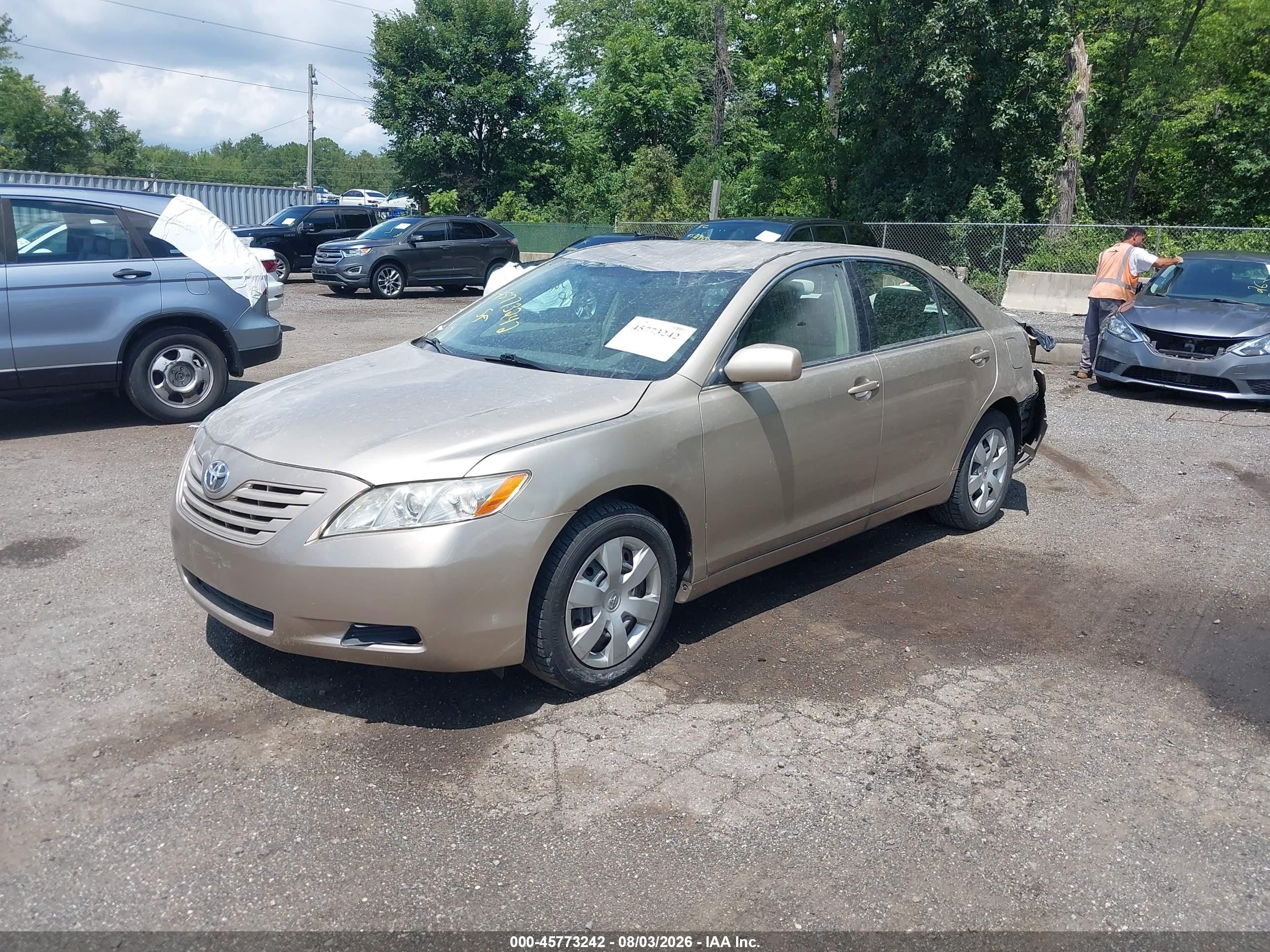 2009 Toyota Camry Gold vin: 4T1BE46K19U404601
