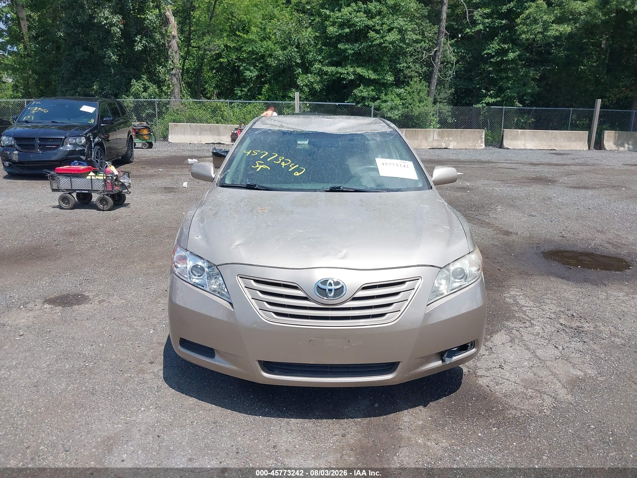 2009 Toyota Camry Gold vin: 4T1BE46K19U404601