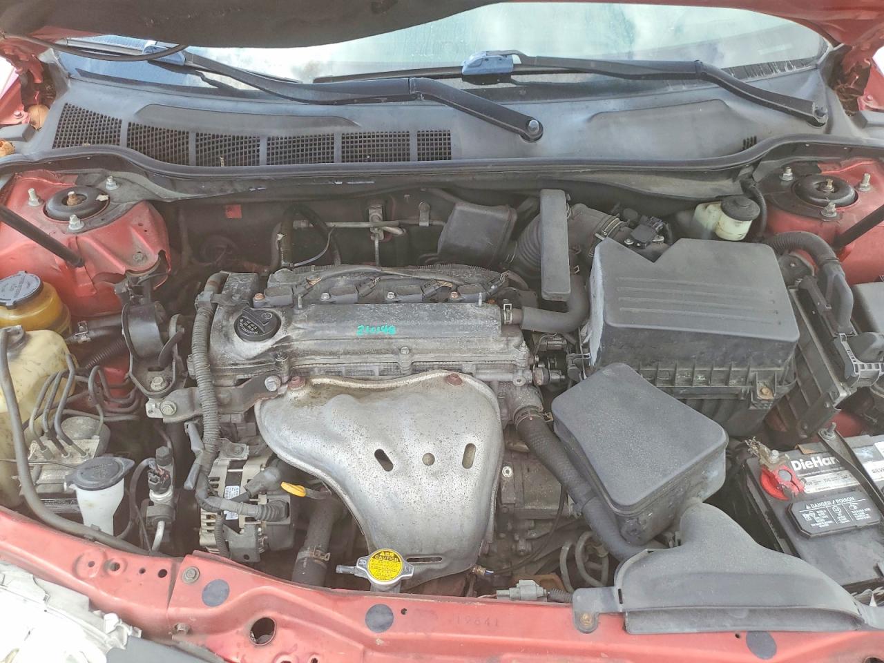 2009 Toyota Camry Le Red vin: 4T1BE46K19U412925