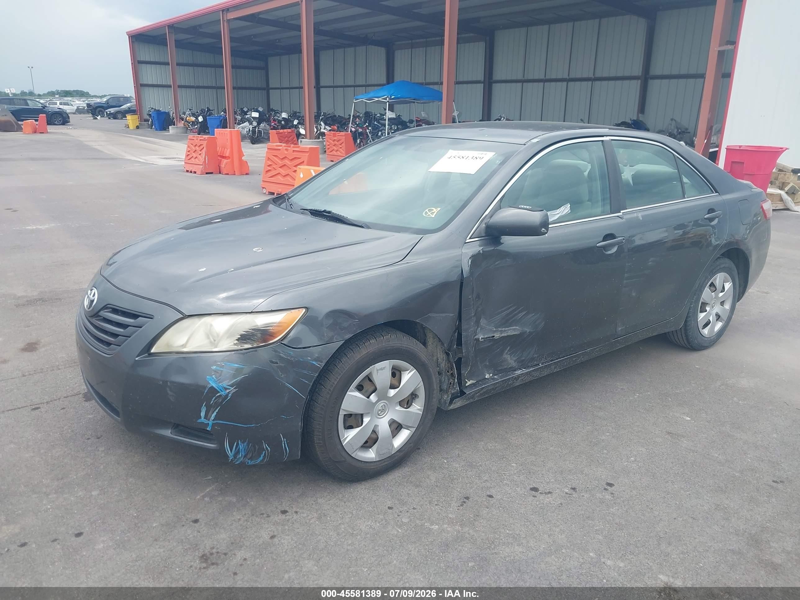 2009 Toyota Camry Le Серый vin: 4T1BE46K19U414416