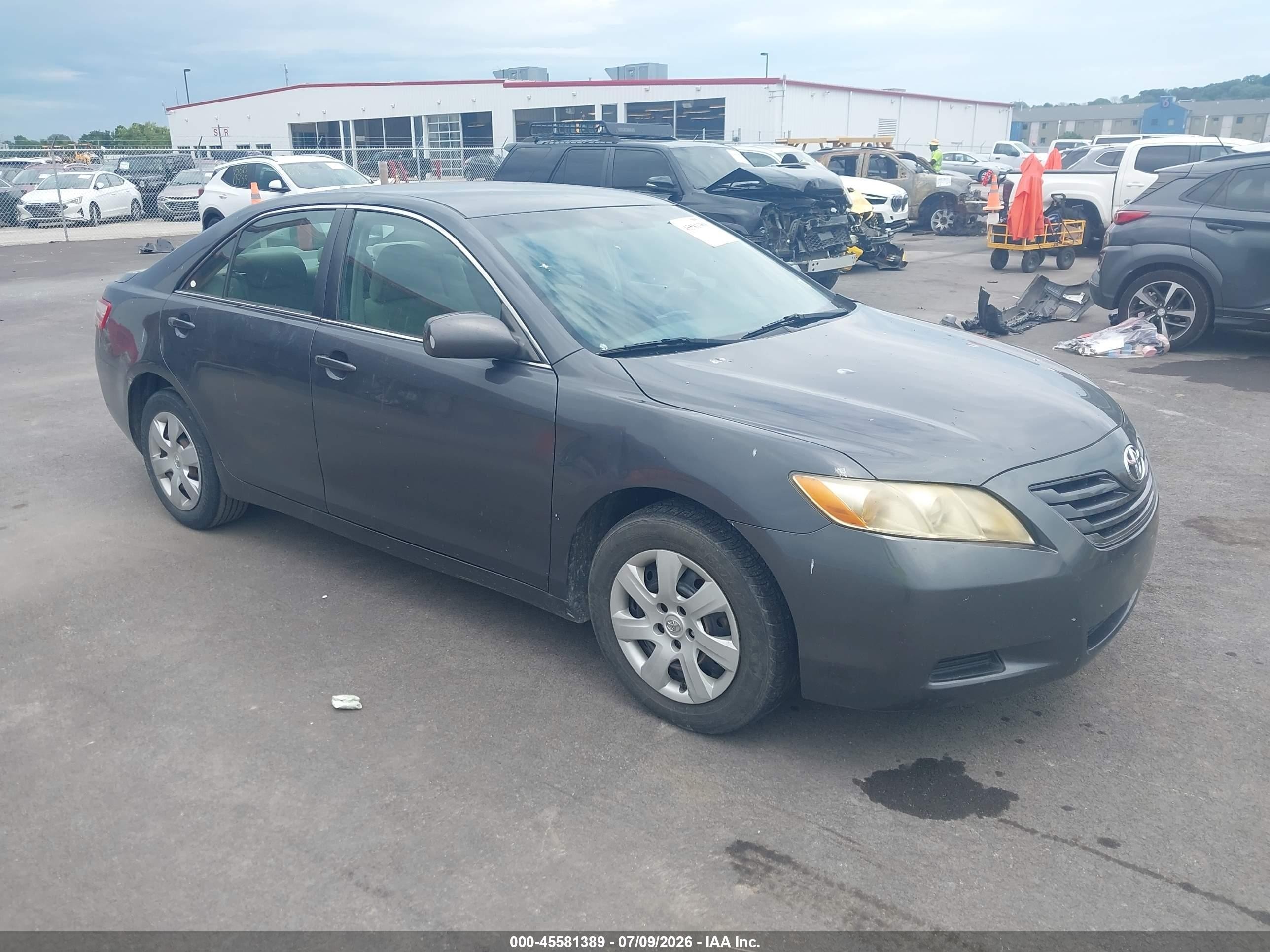 2009 Toyota Camry Le Серый vin: 4T1BE46K19U414416