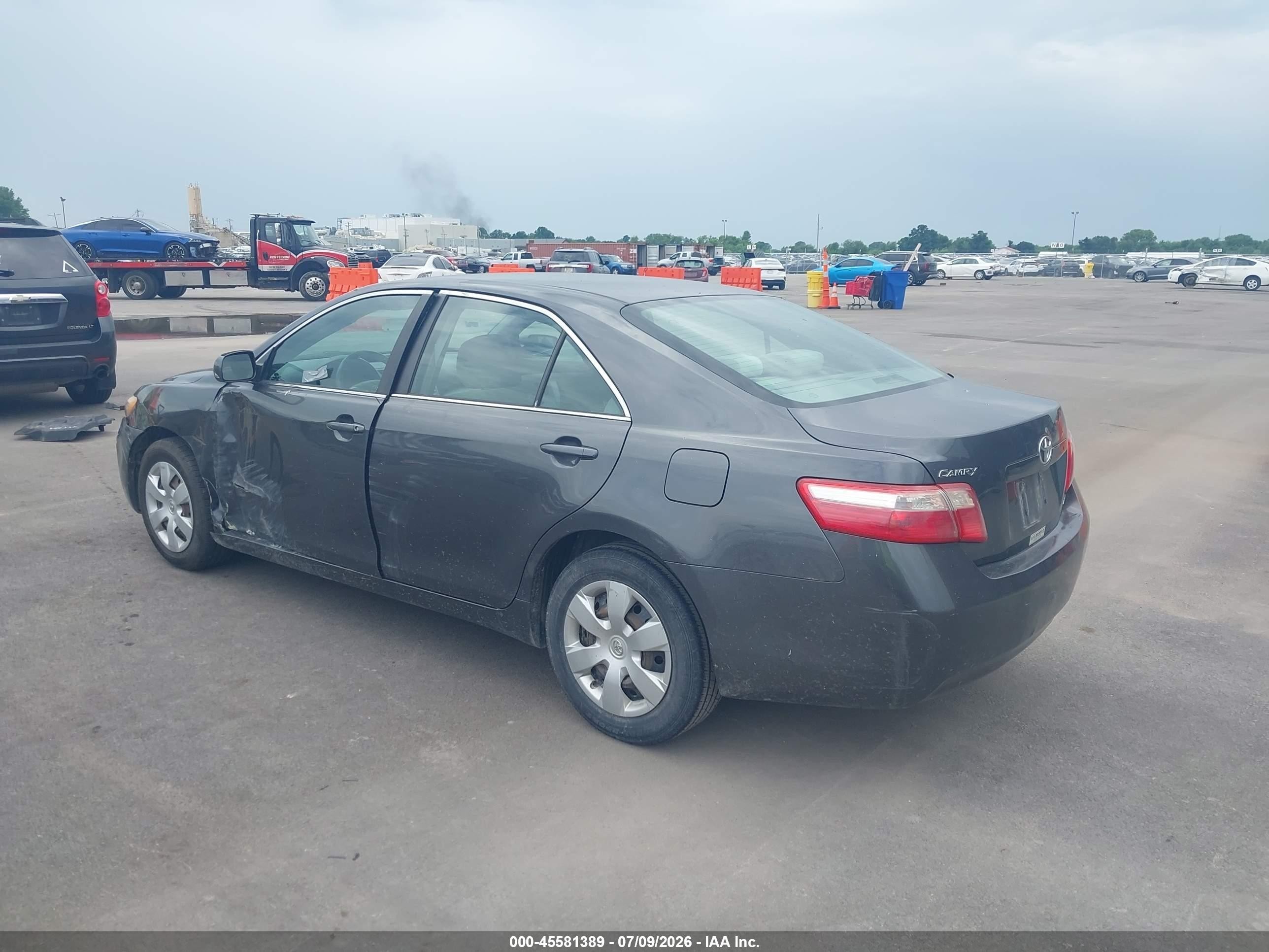 2009 Toyota Camry Le Серый vin: 4T1BE46K19U414416
