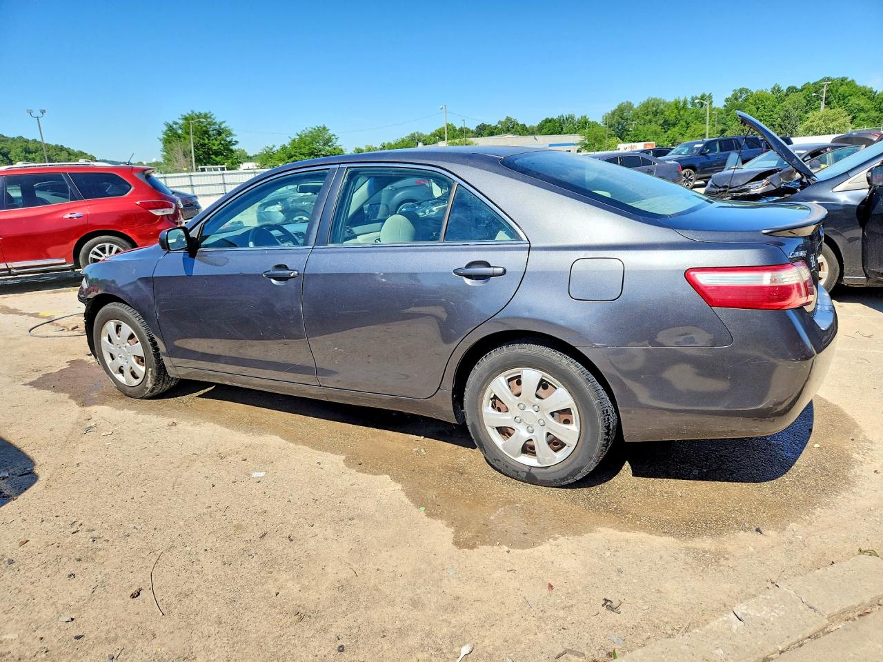 2009 Toyota Camry Le Gray vin: 4T1BE46K19U806747