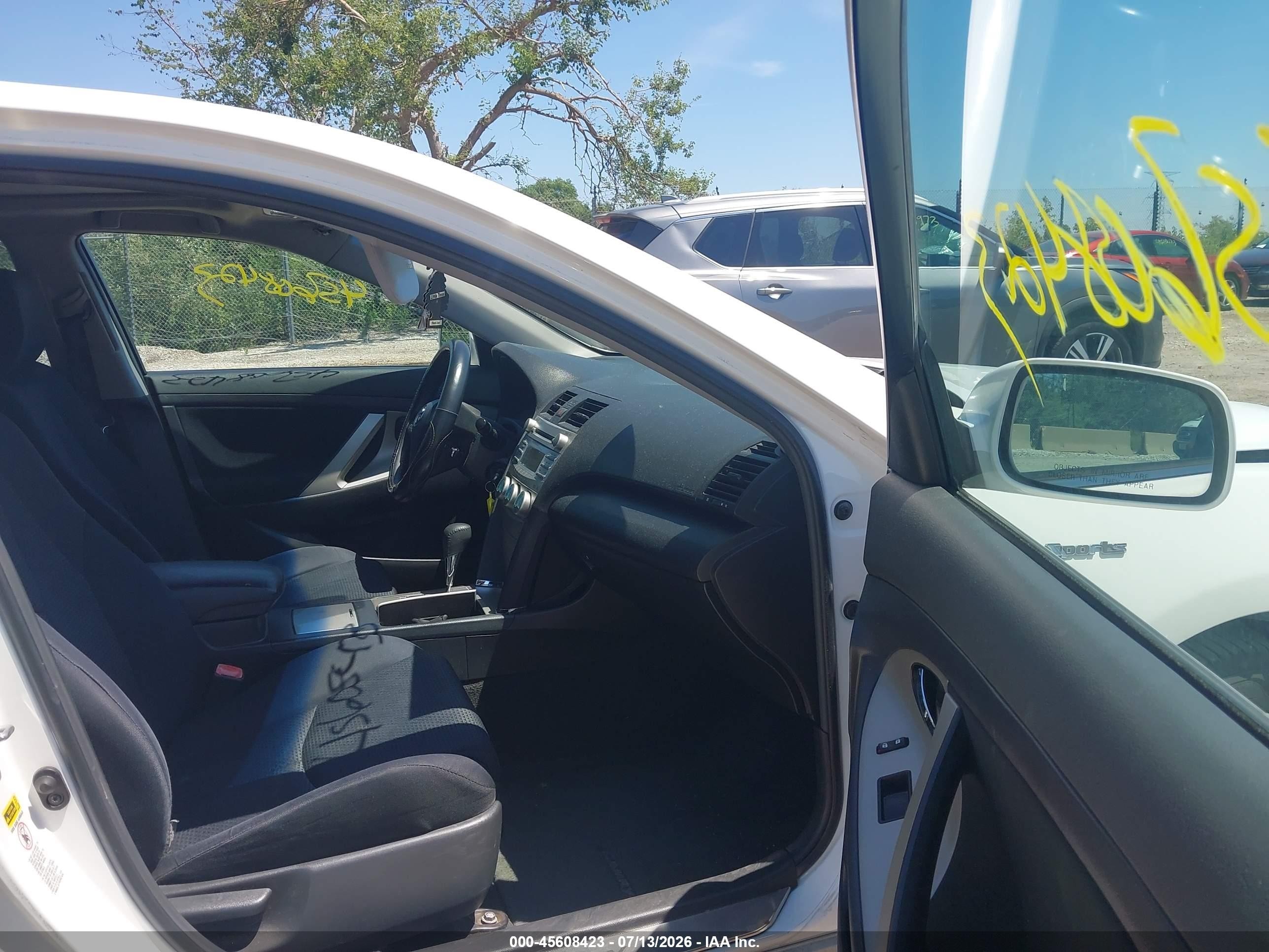 2009 Toyota Camry Se White vin: 4T1BE46K19U828411