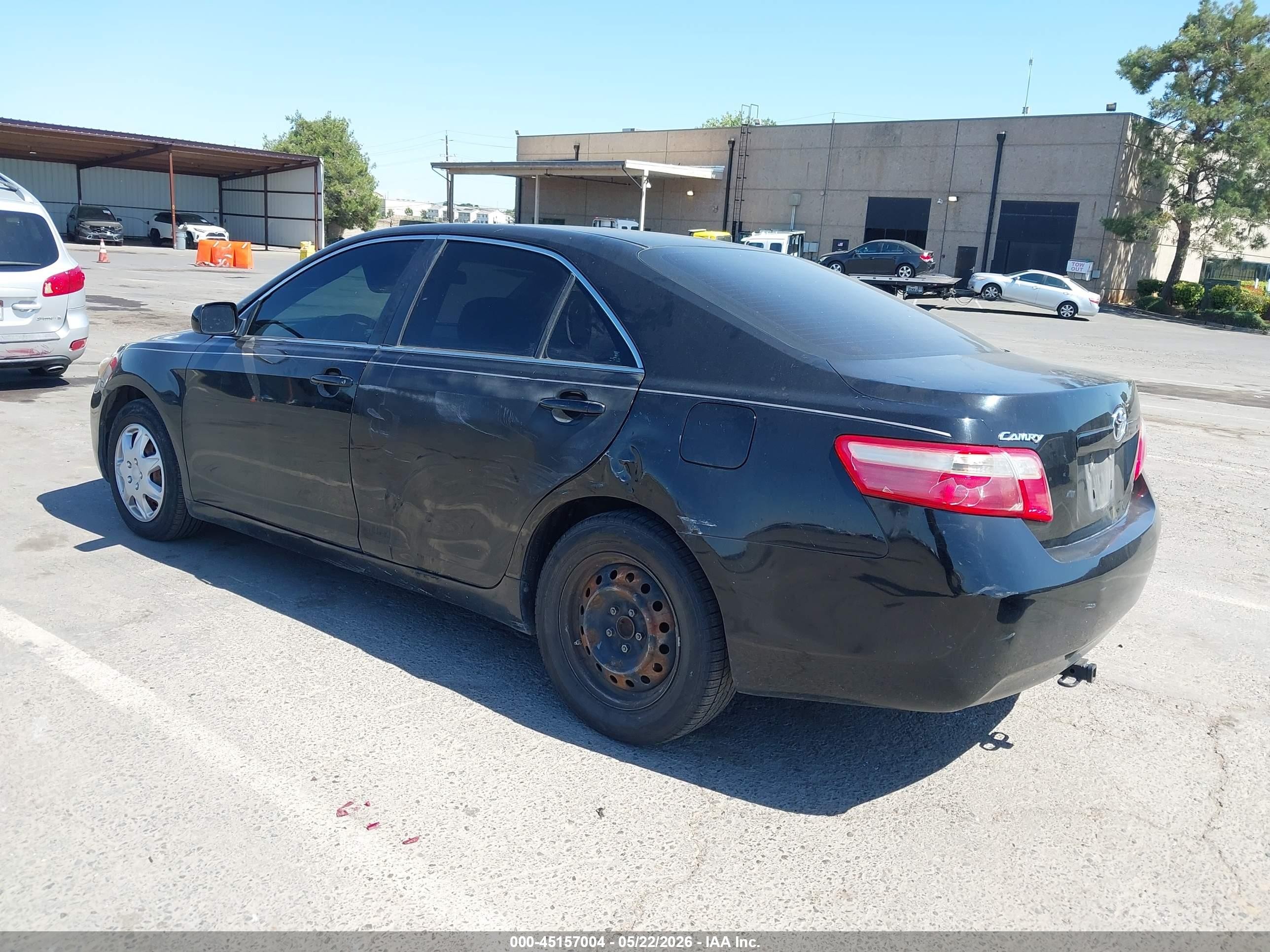 2009 Toyota Camry Le Black vin: 4T1BE46K19U862641