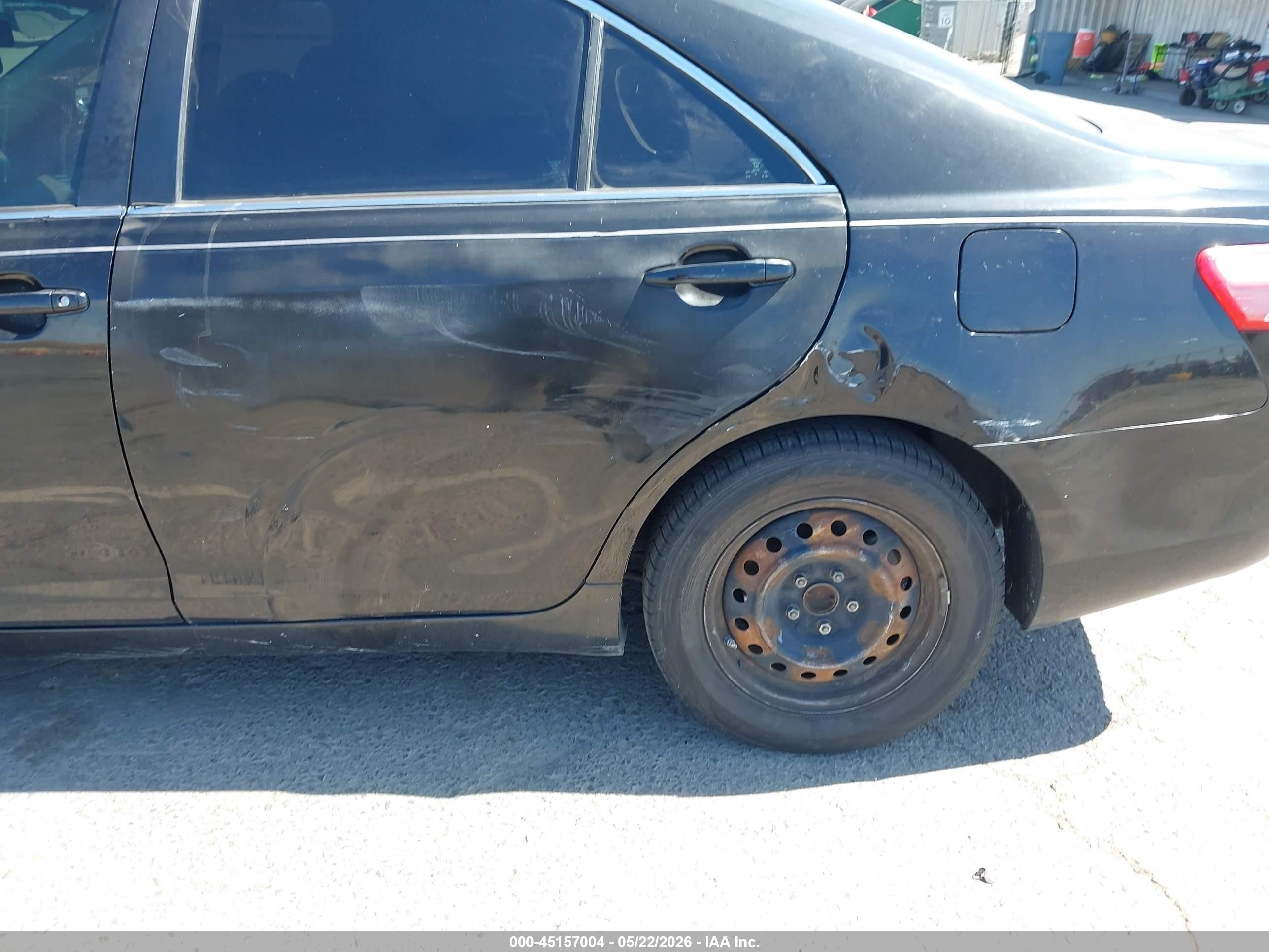 2009 Toyota Camry Le Black vin: 4T1BE46K19U862641