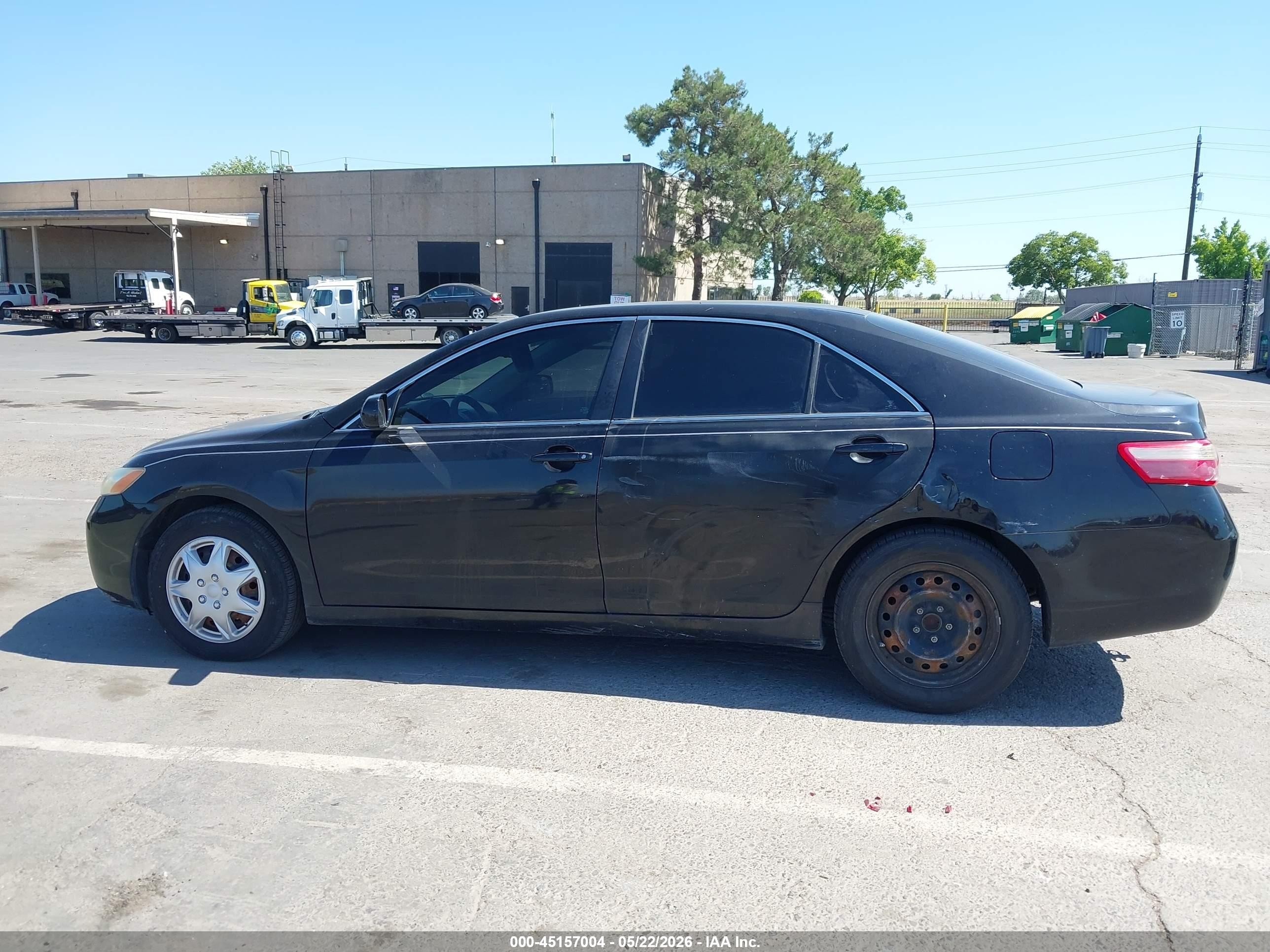 2009 Toyota Camry Le Black vin: 4T1BE46K19U862641