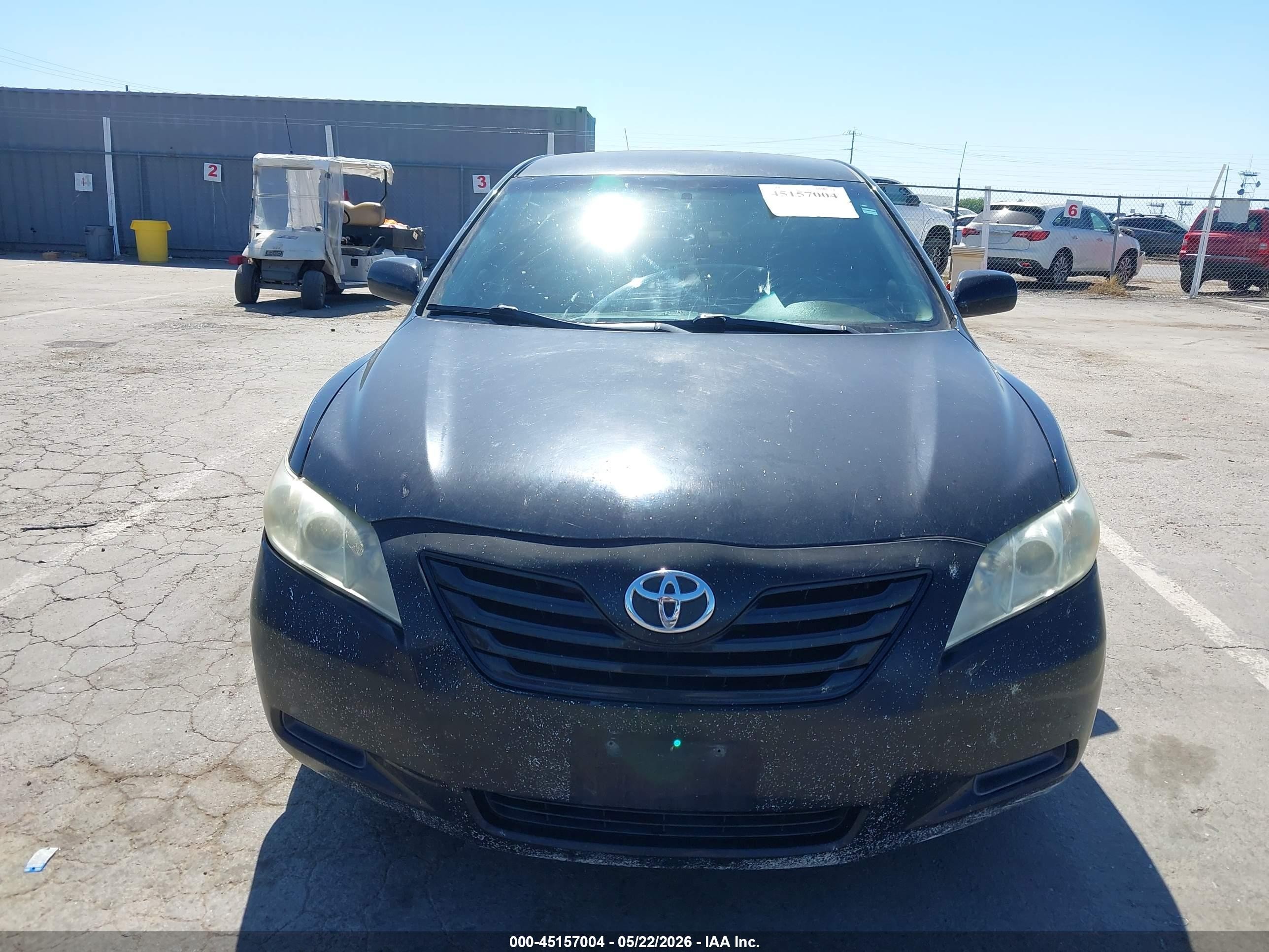 2009 Toyota Camry Le Black vin: 4T1BE46K19U862641