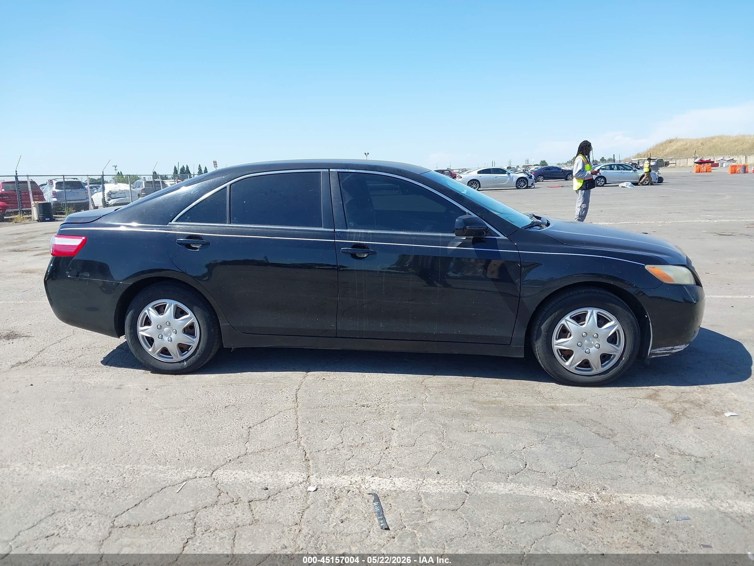 2009 Toyota Camry Le Black vin: 4T1BE46K19U862641