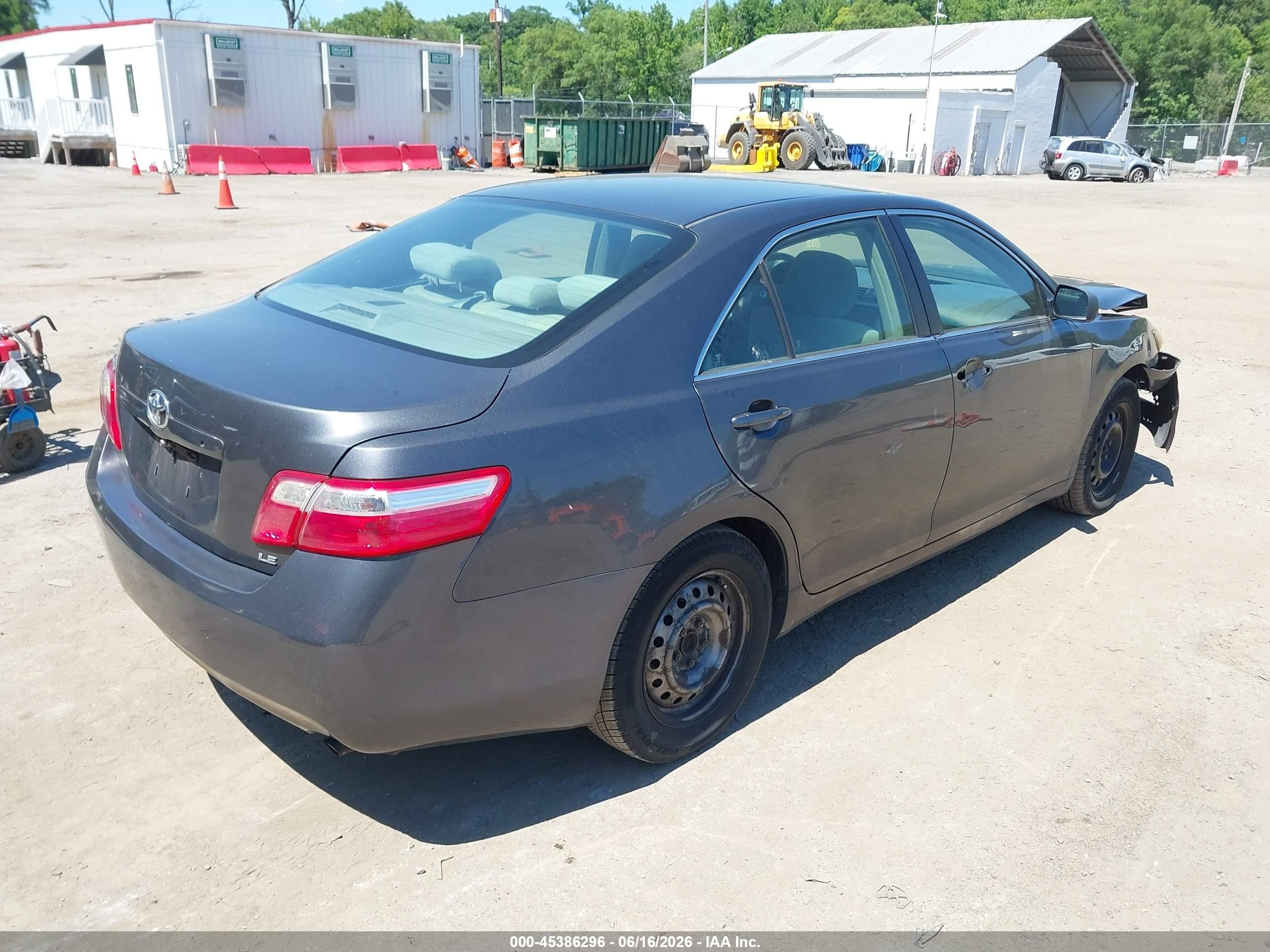 2009 Toyota Camry Le Gray vin: 4T1BE46K19U863272