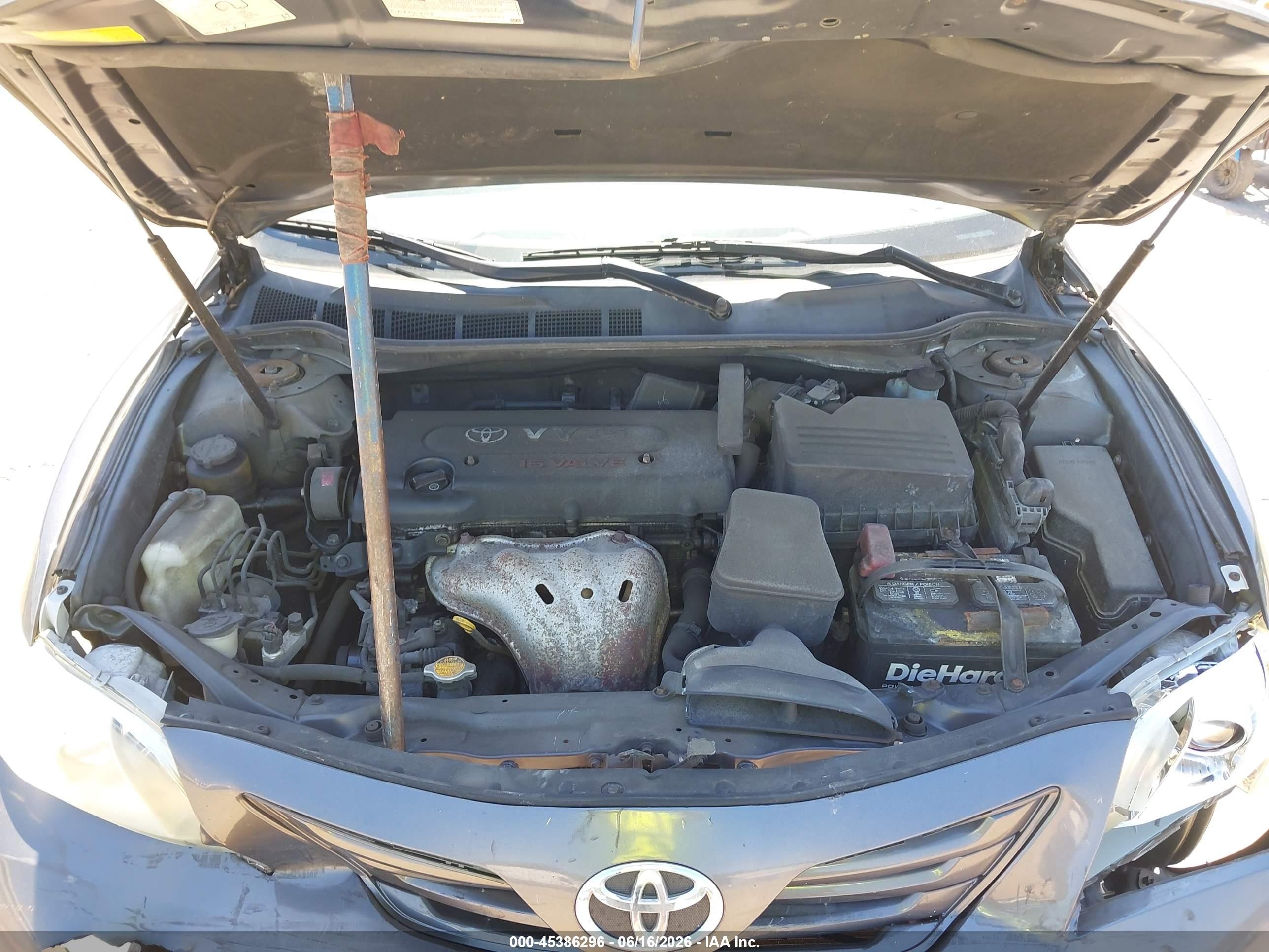 2009 Toyota Camry Le Gray vin: 4T1BE46K19U863272