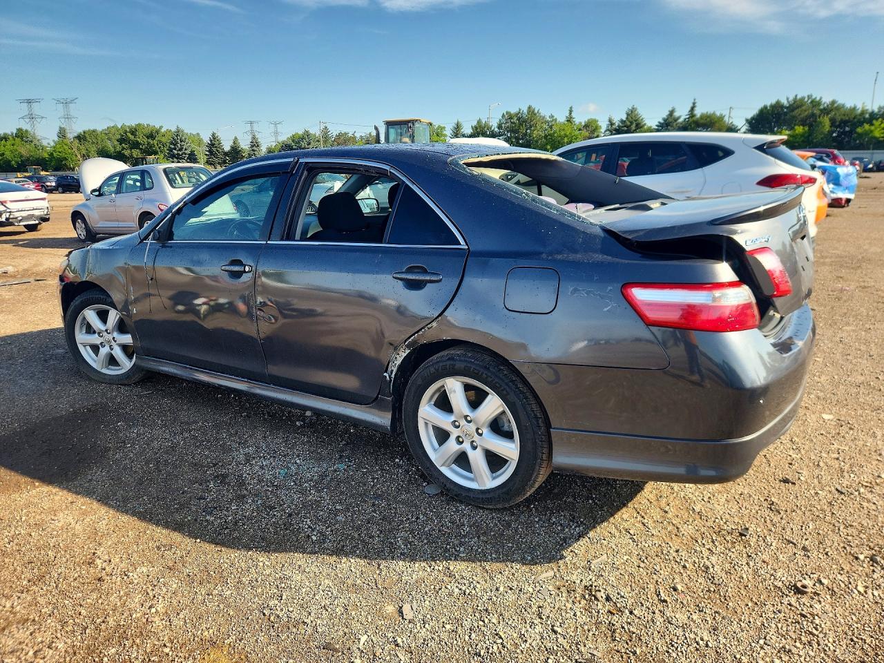 2009 Toyota Camry Se Серый vin: 4T1BE46K19U871193