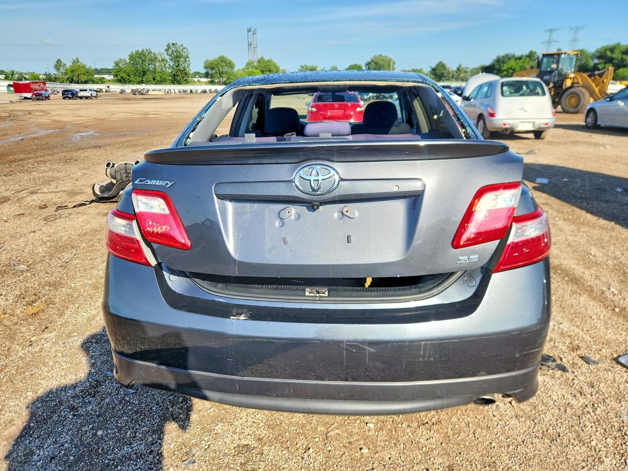 2009 Toyota Camry Se Серый vin: 4T1BE46K19U871193