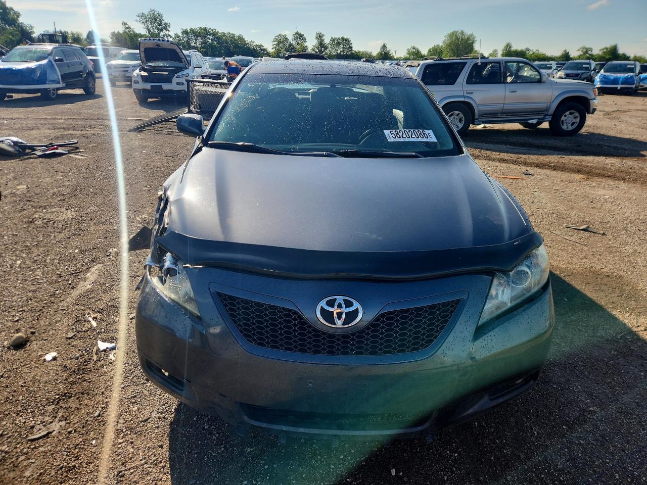 2009 Toyota Camry Se Серый vin: 4T1BE46K19U871193