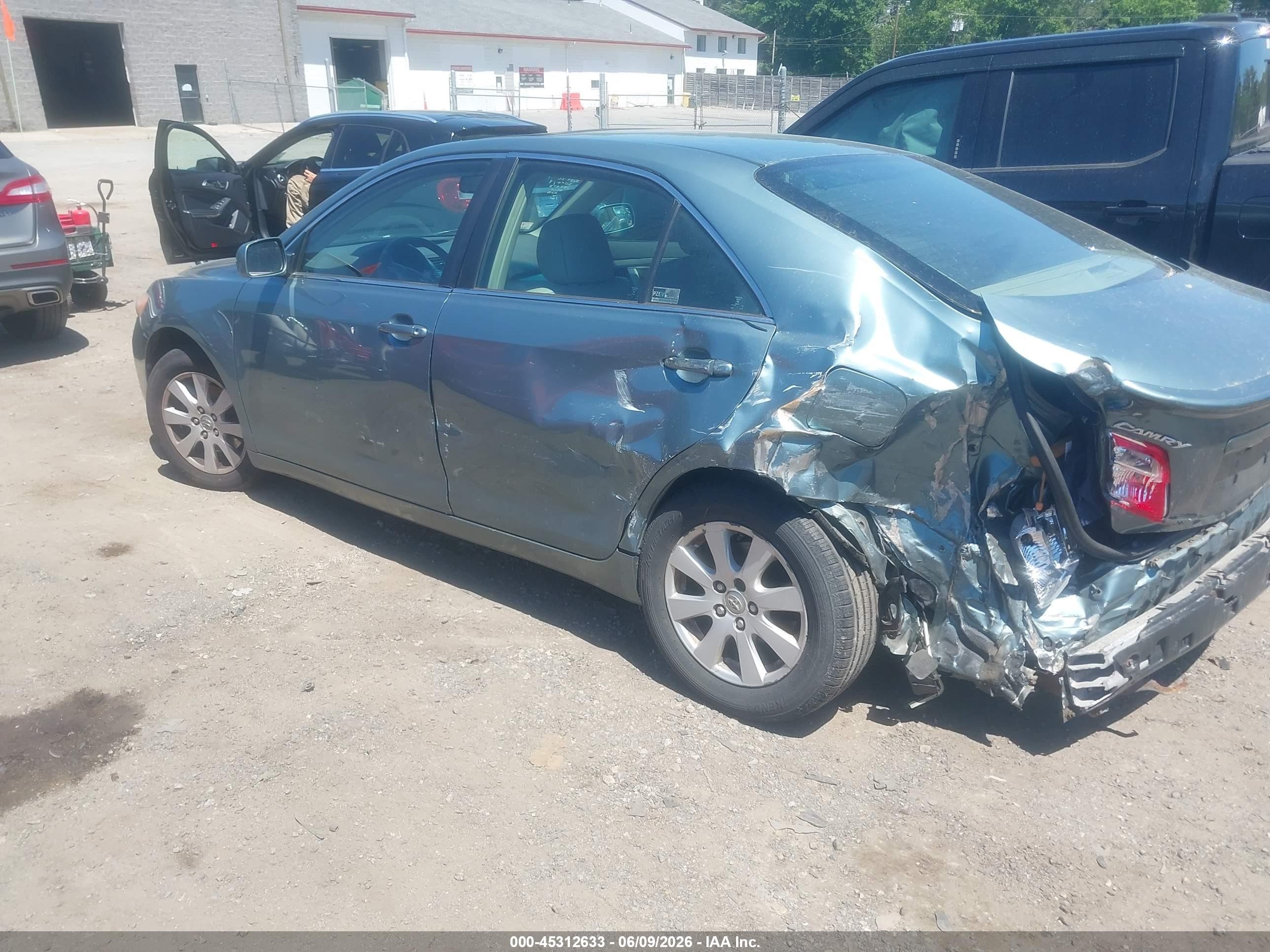 2009 Toyota Camry Xle Turquoise vin: 4T1BE46K19U873493