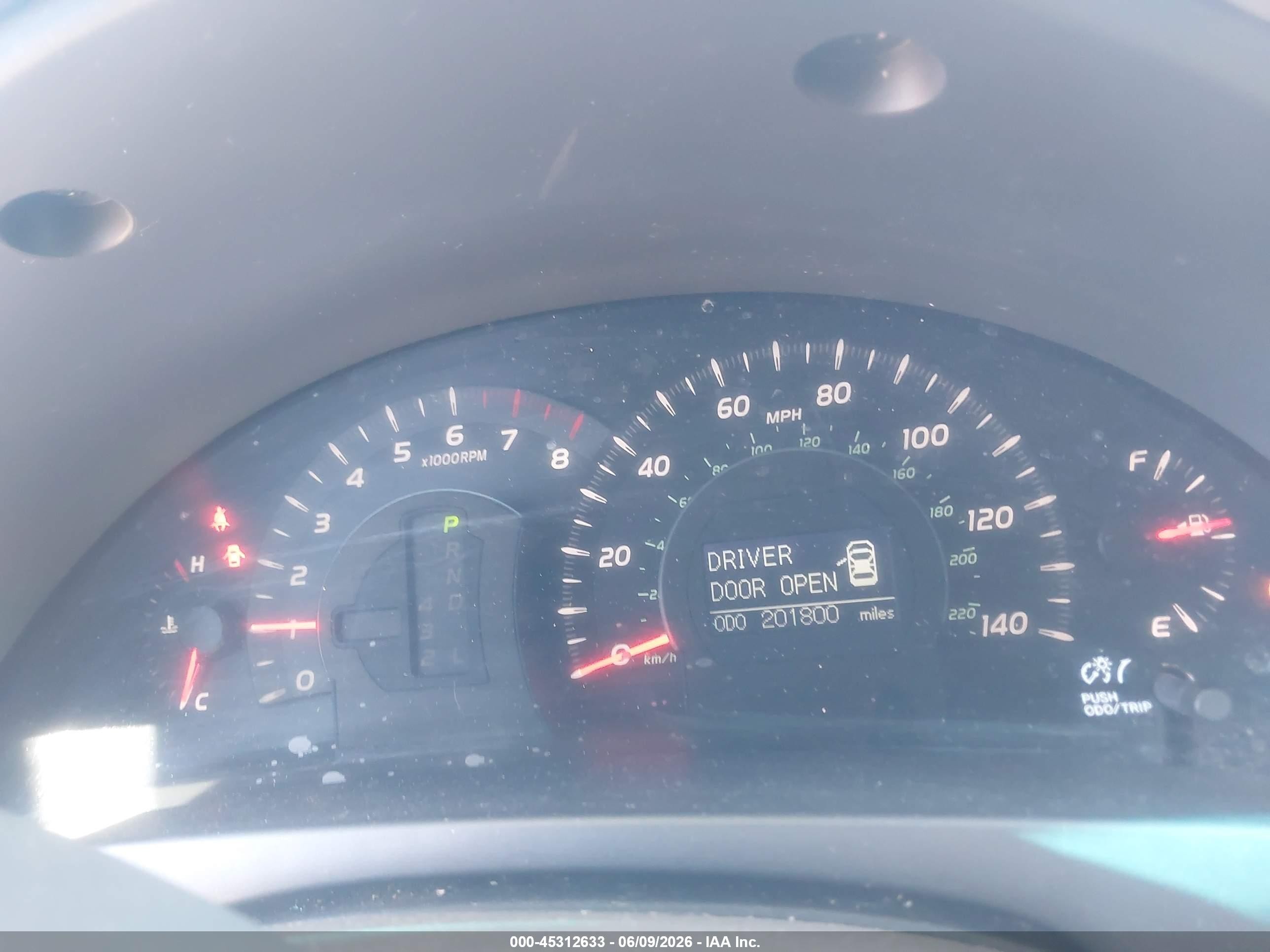 2009 Toyota Camry Xle Turquoise vin: 4T1BE46K19U873493