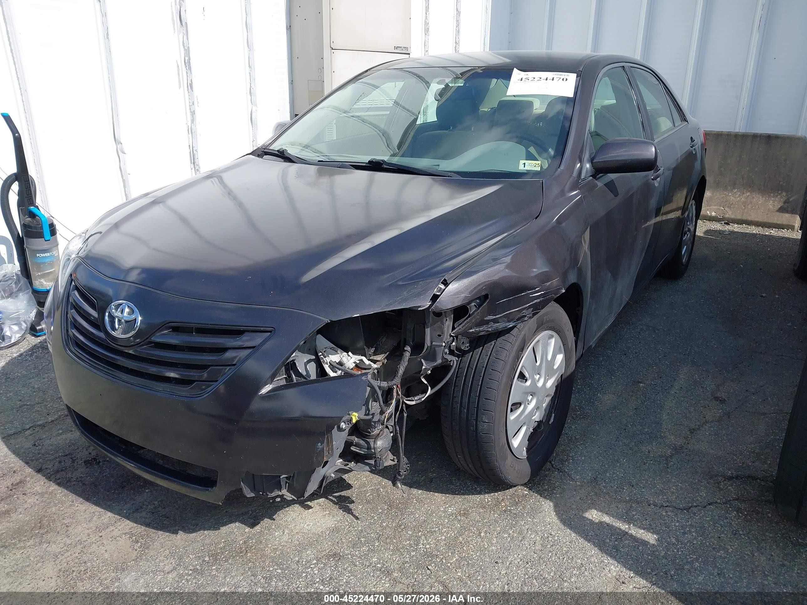 2009 Toyota Camry Le Черный vin: 4T1BE46K19U879746