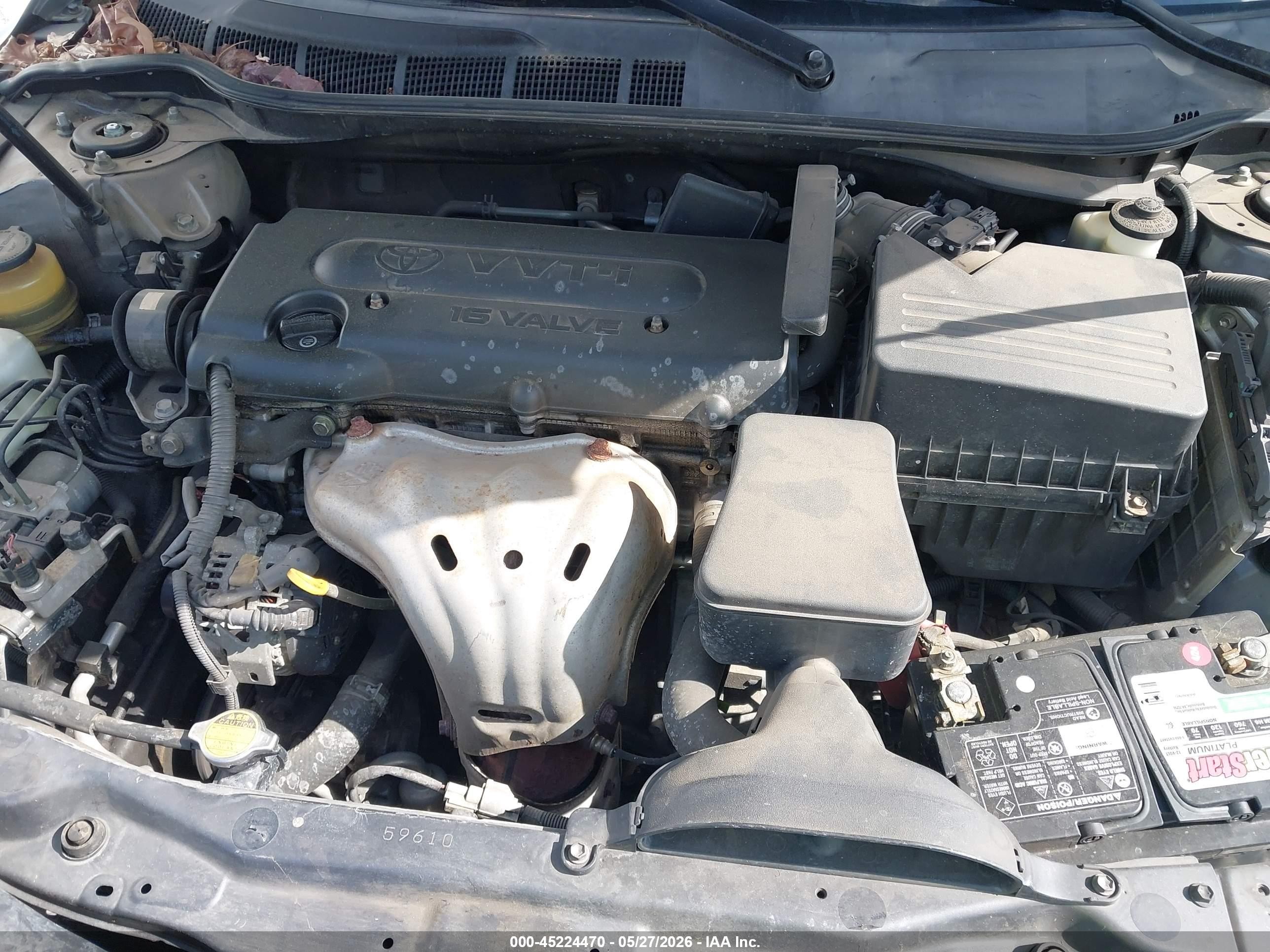 2009 Toyota Camry Le Черный vin: 4T1BE46K19U879746
