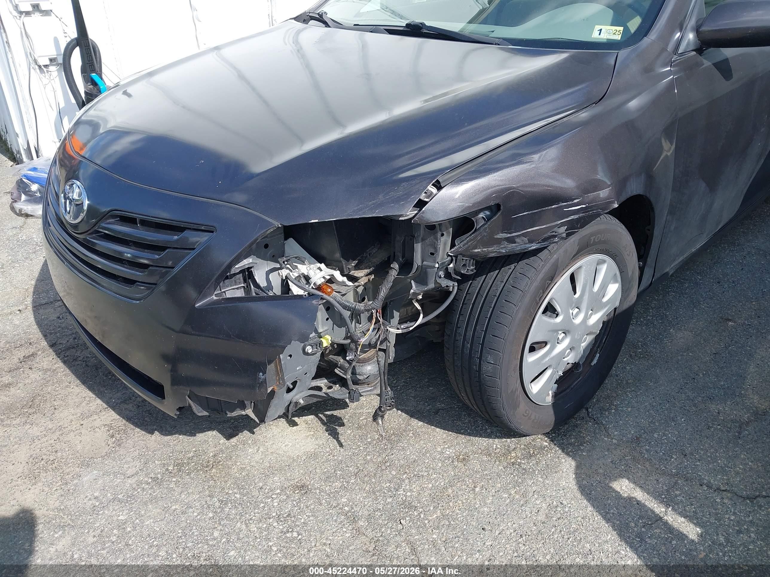 2009 Toyota Camry Le Черный vin: 4T1BE46K19U879746