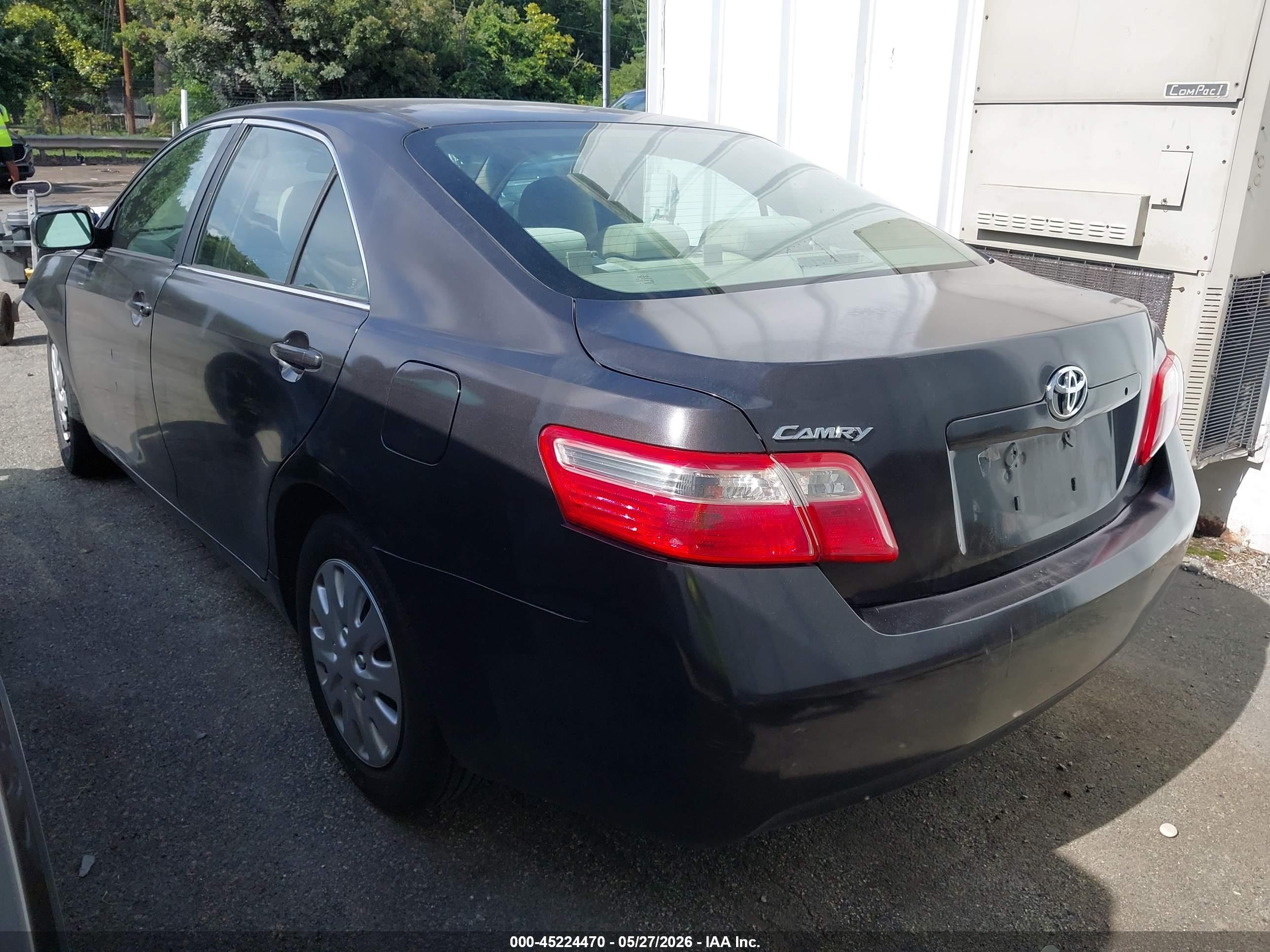 2009 Toyota Camry Le Черный vin: 4T1BE46K19U879746