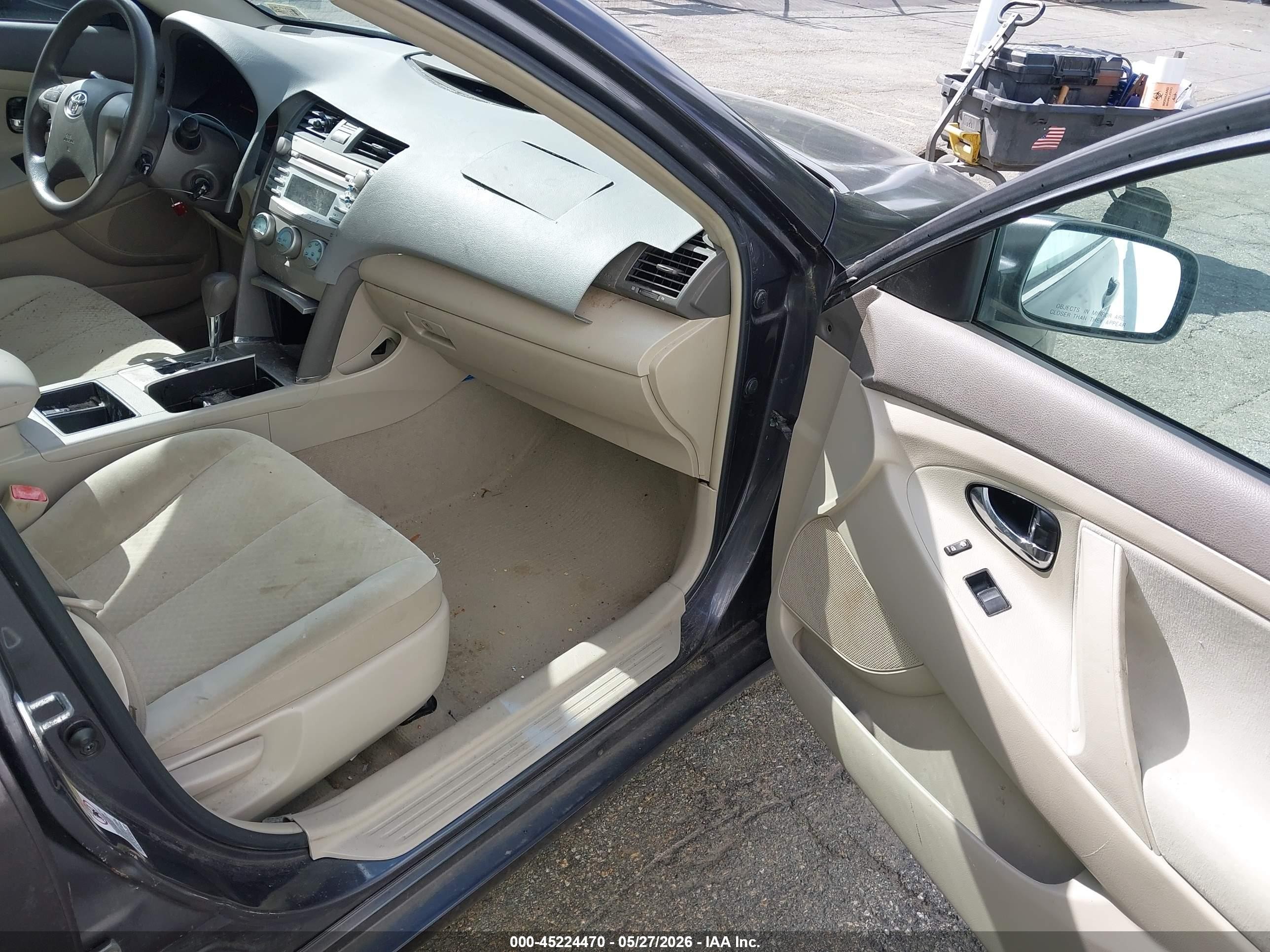 2009 Toyota Camry Le Черный vin: 4T1BE46K19U879746