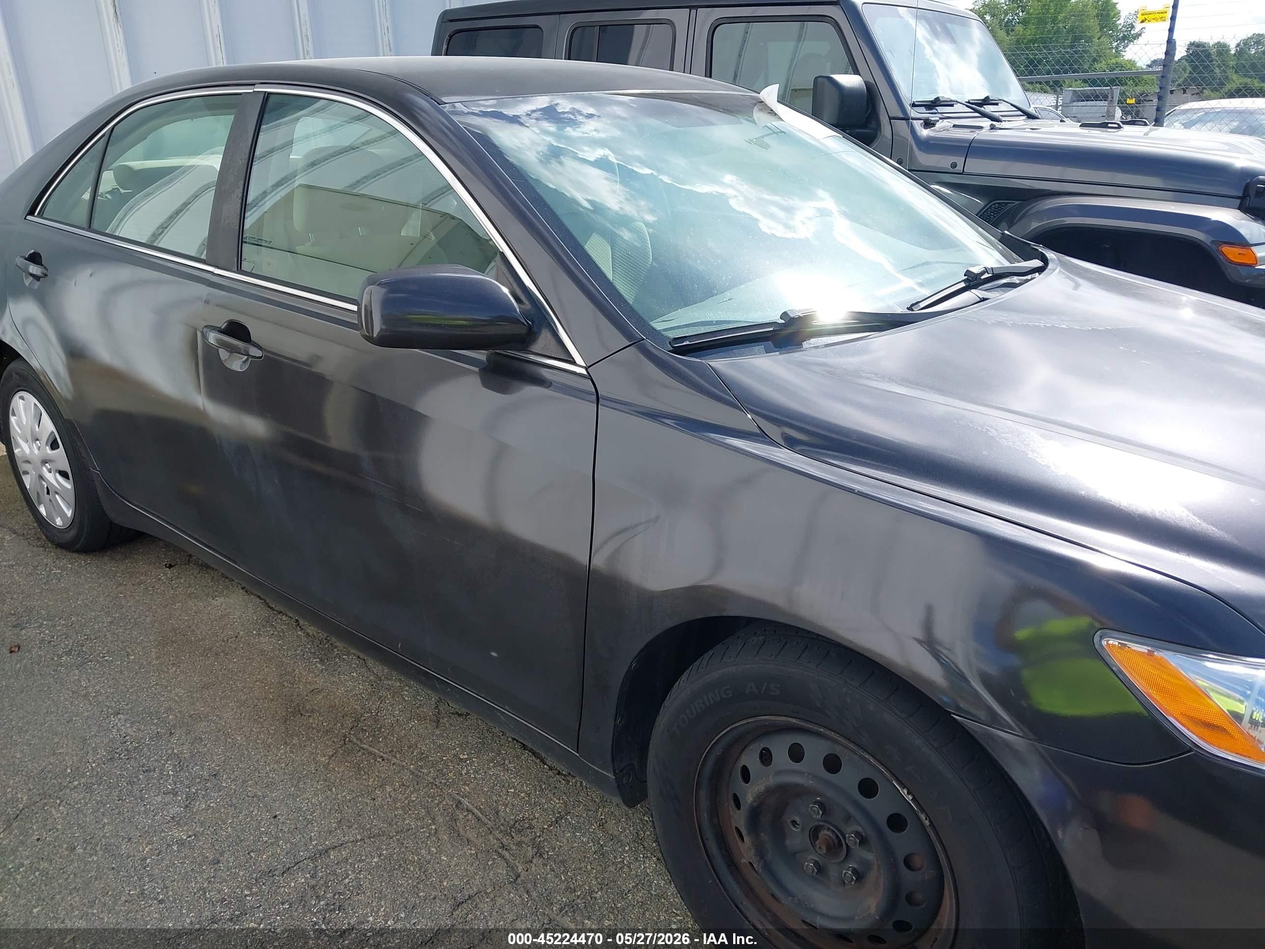 2009 Toyota Camry Le Черный vin: 4T1BE46K19U879746
