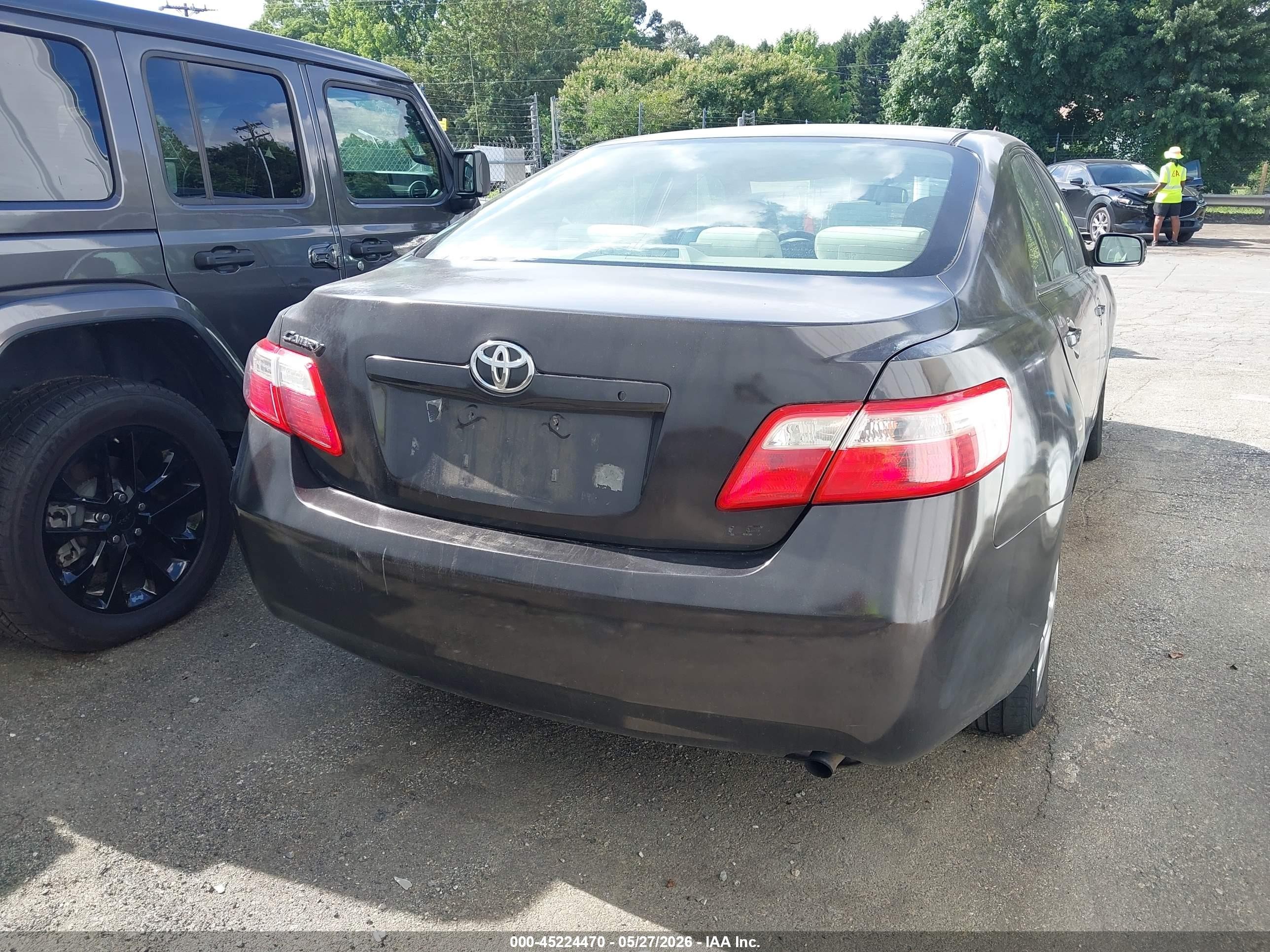2009 Toyota Camry Le Черный vin: 4T1BE46K19U879746