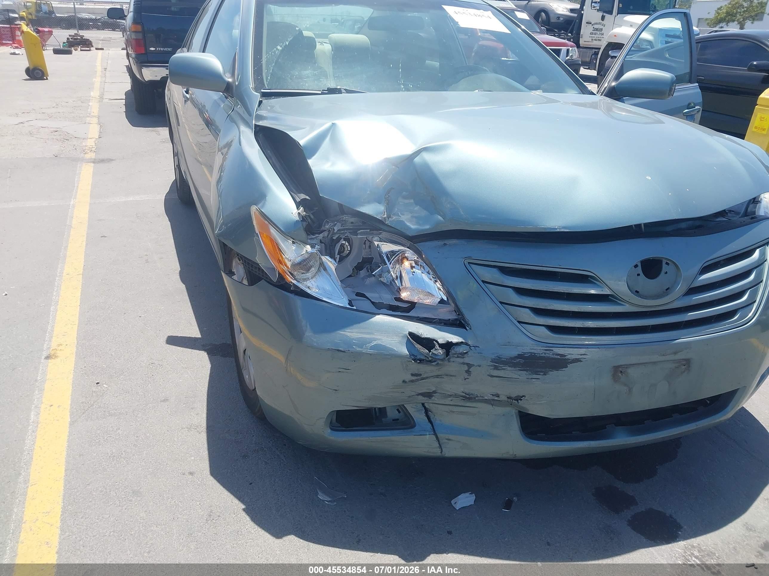 2009 Toyota Camry Le Green vin: 4T1BE46K19U889726