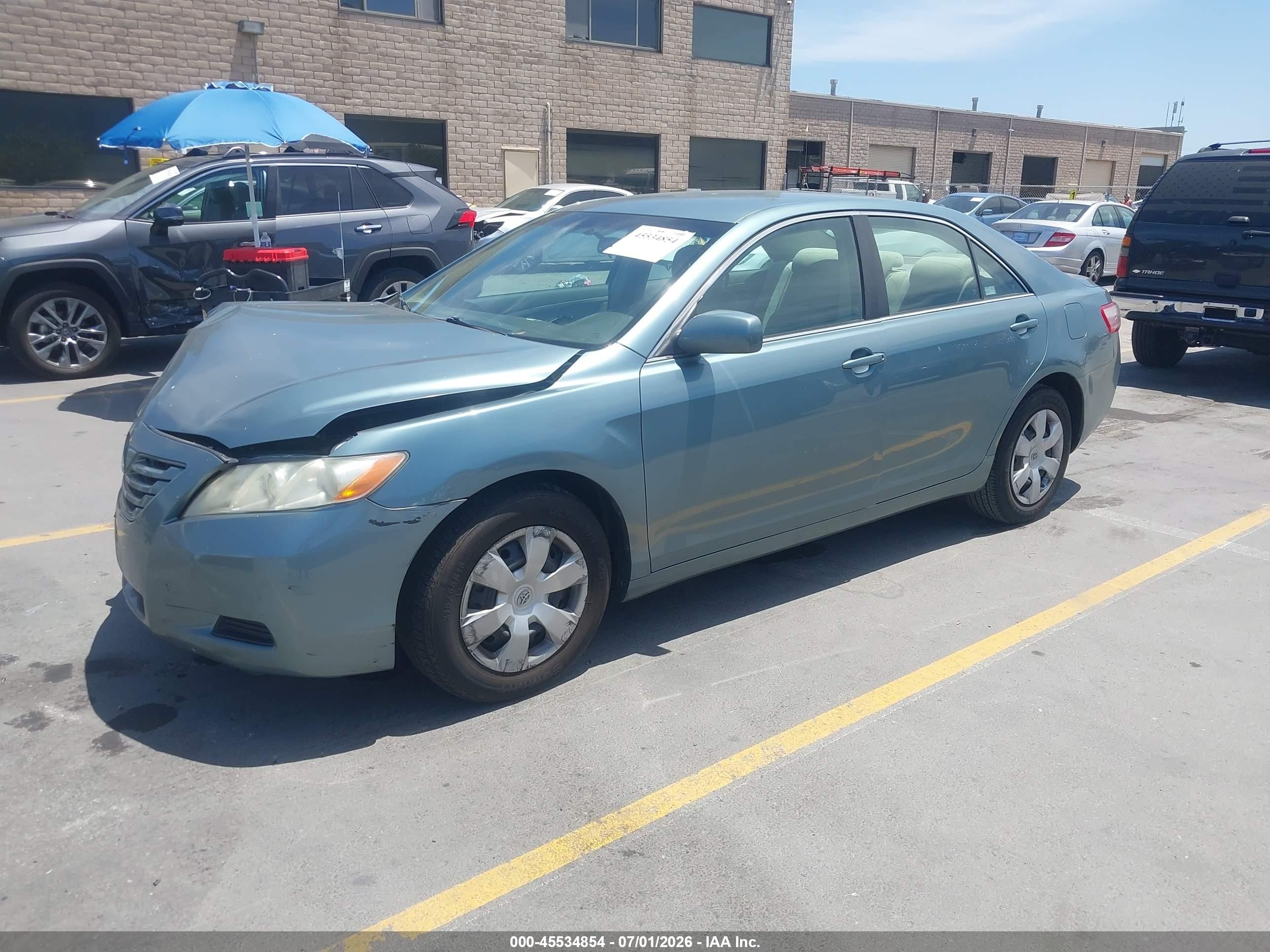 2009 Toyota Camry Le Green vin: 4T1BE46K19U889726