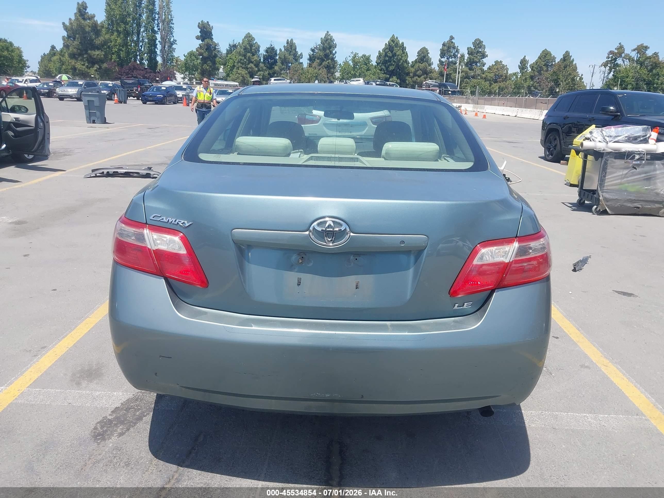 2009 Toyota Camry Le Green vin: 4T1BE46K19U889726