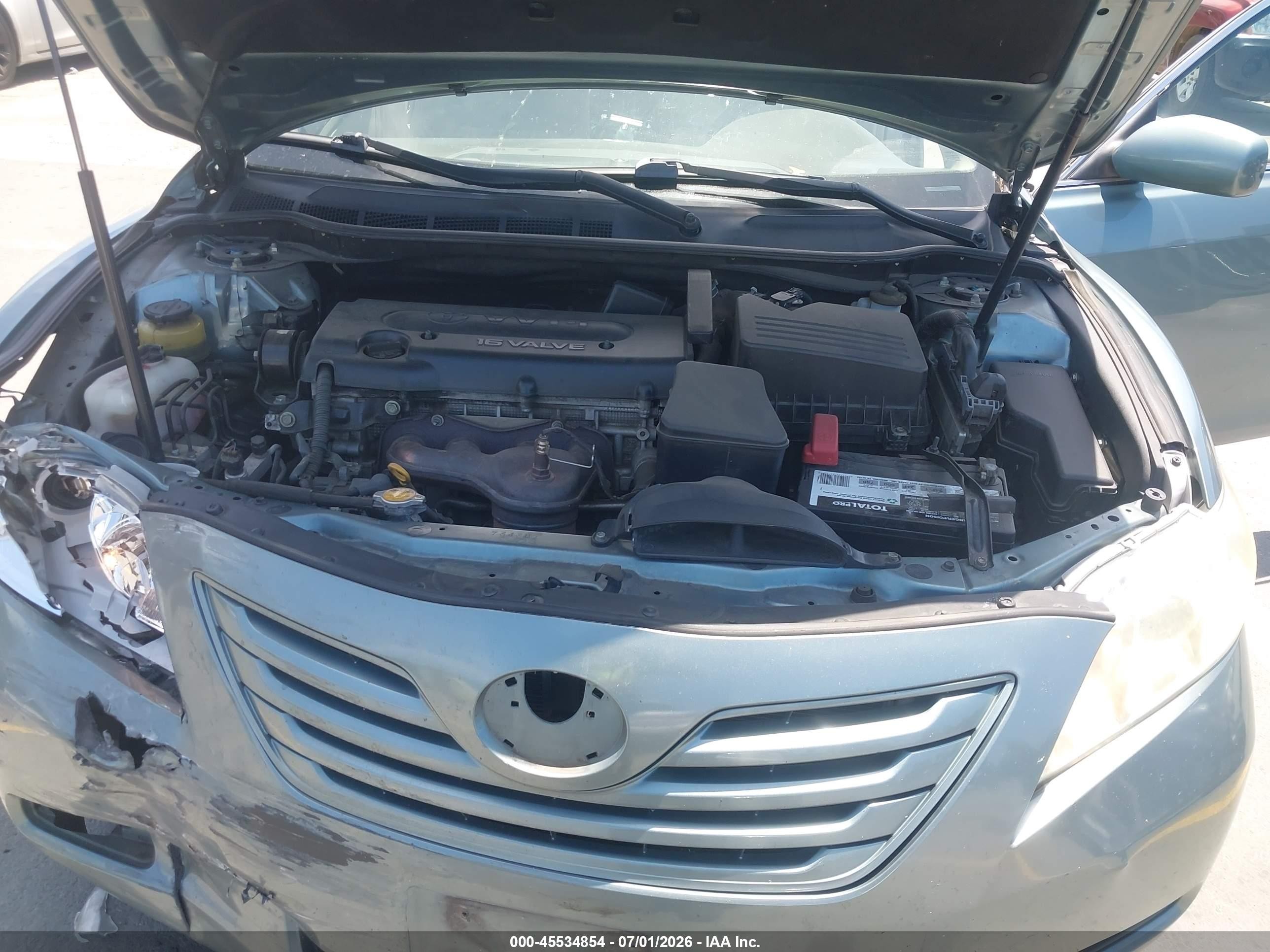 2009 Toyota Camry Le Green vin: 4T1BE46K19U889726