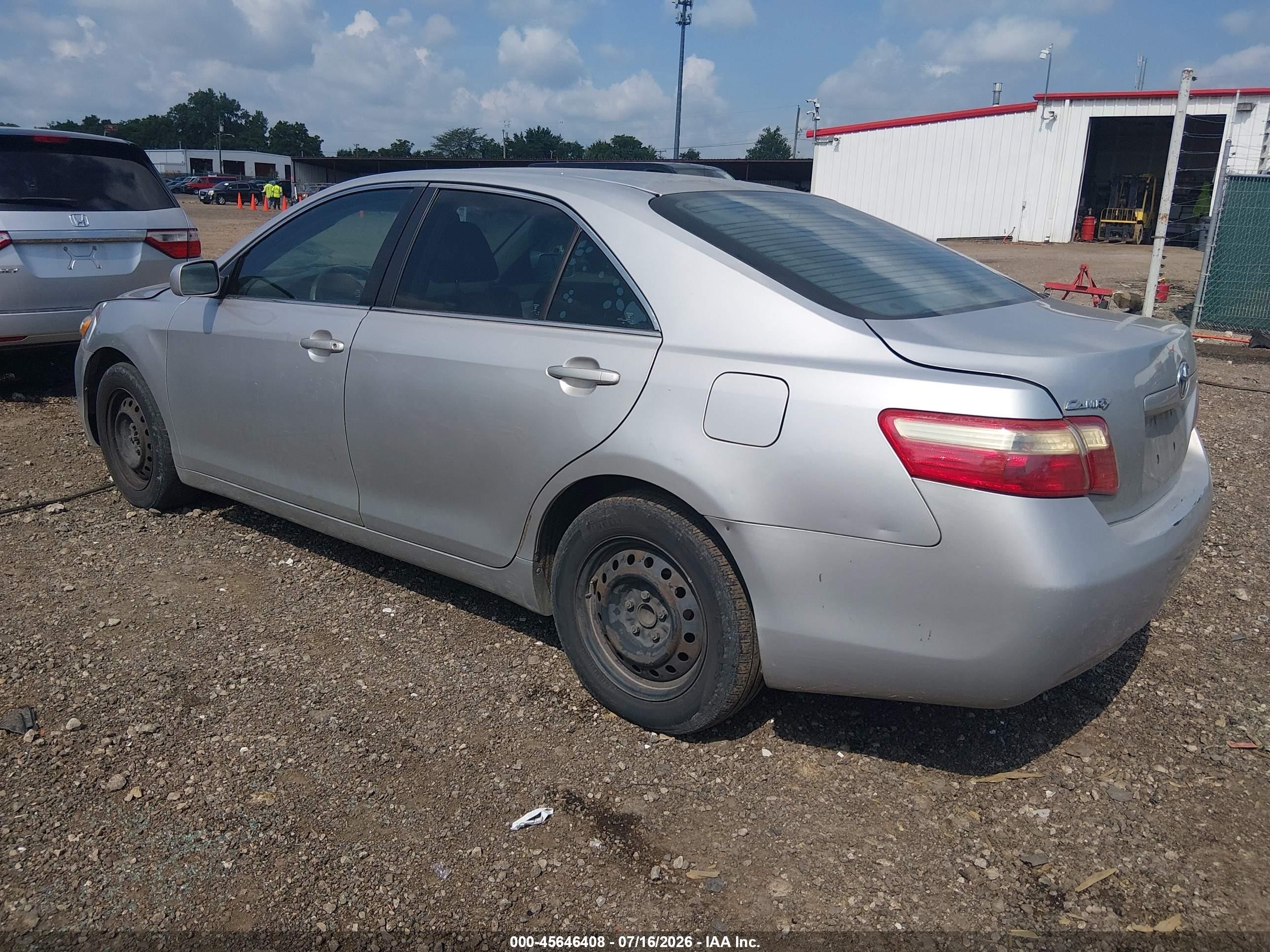 2009 Toyota Camry Le Silver vin: 4T1BE46K19U891508