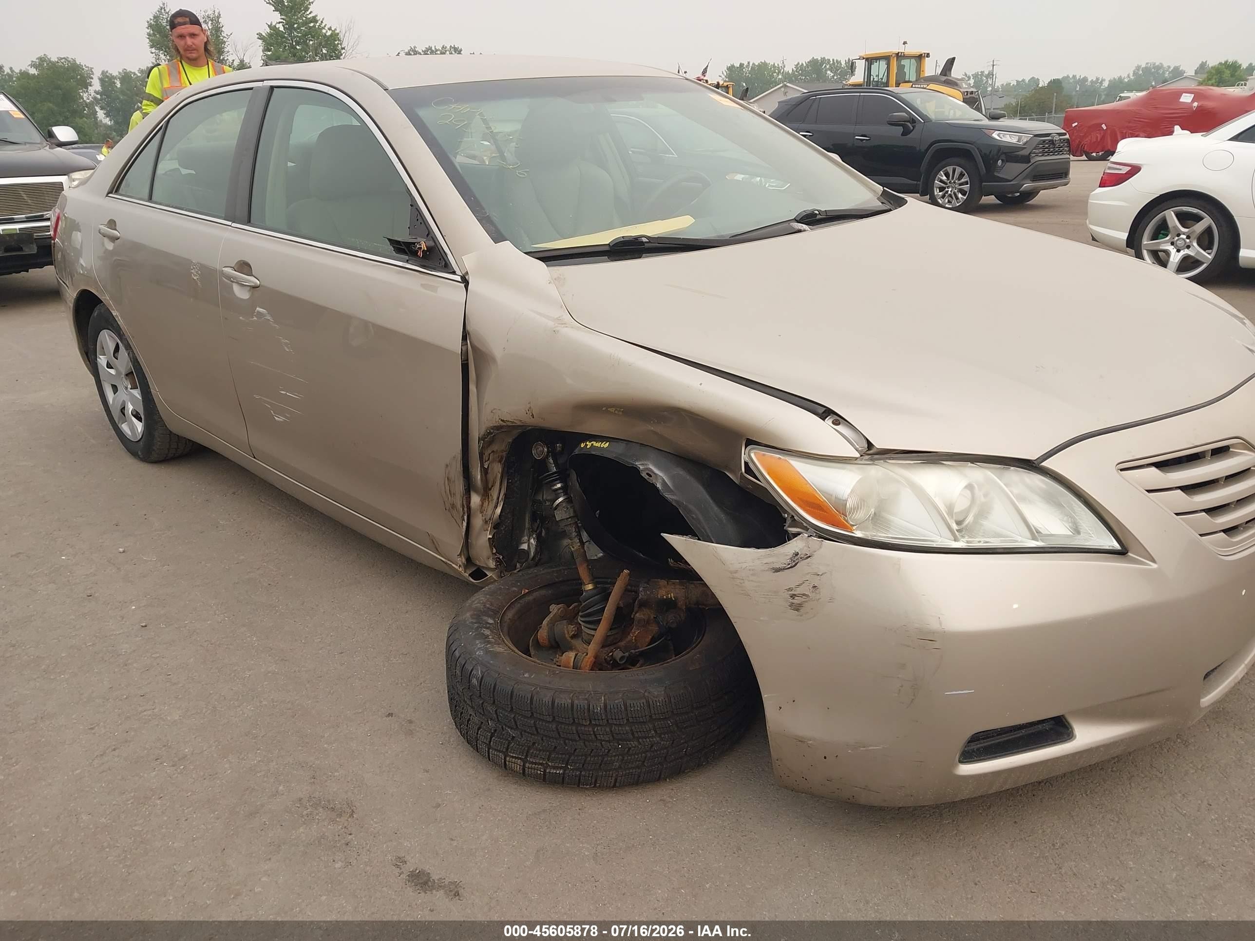 2009 Toyota Camry Le Gray vin: 4T1BE46K19U893372