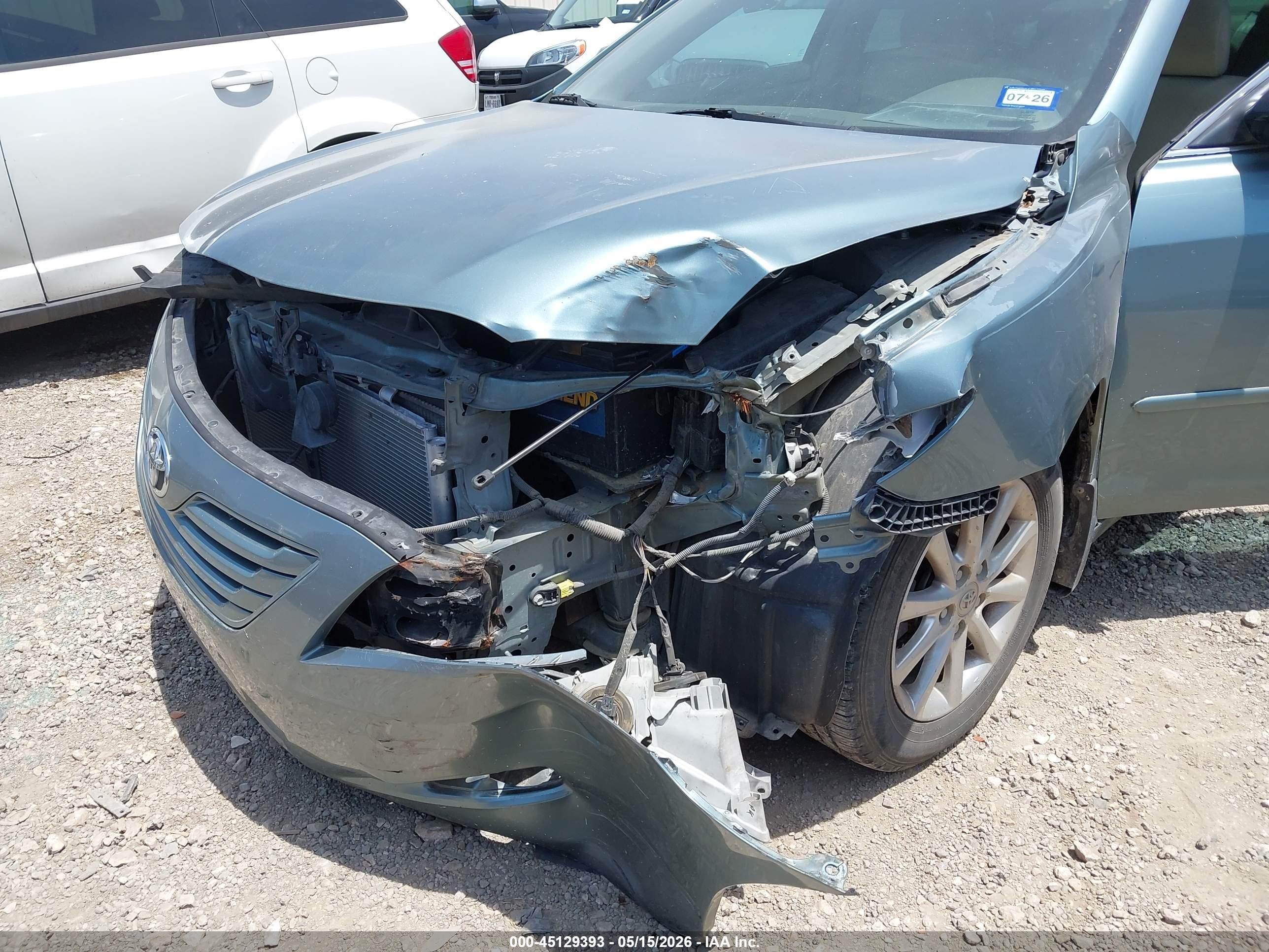 2009 Toyota Camry Le Light Blue vin: 4T1BE46K19U905827