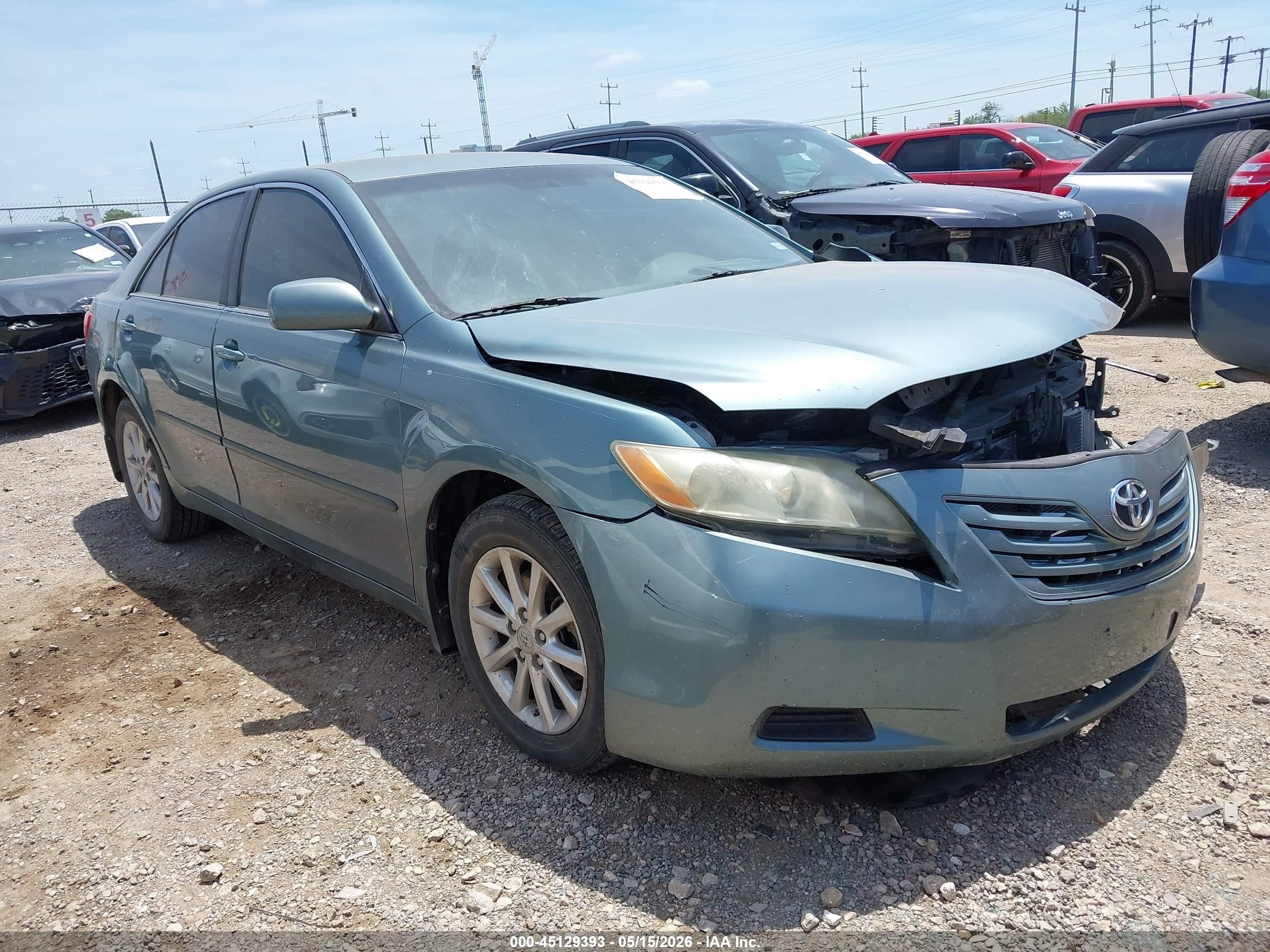 2009 Toyota Camry Le Light Blue vin: 4T1BE46K19U905827