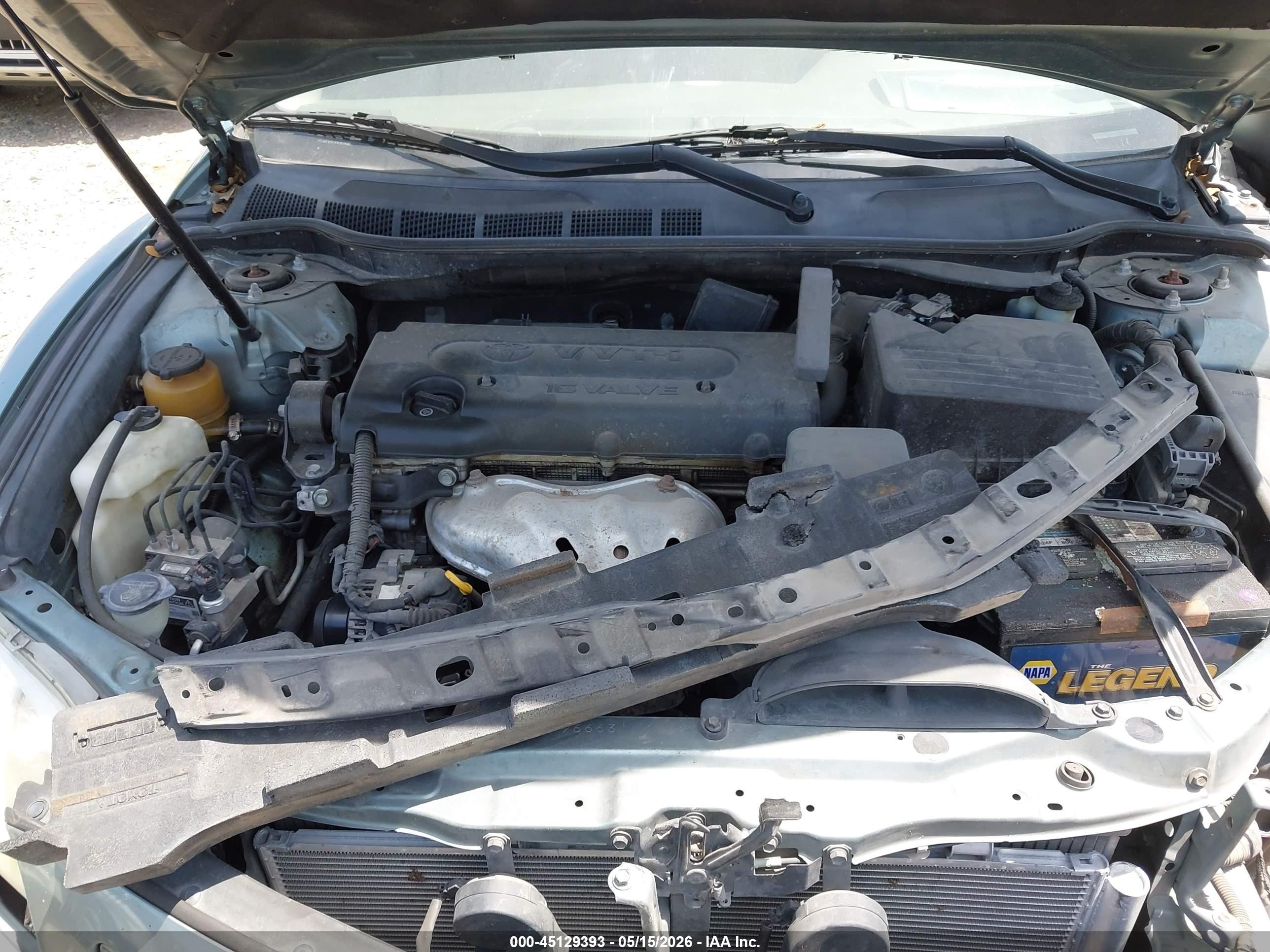2009 Toyota Camry Le Light Blue vin: 4T1BE46K19U905827