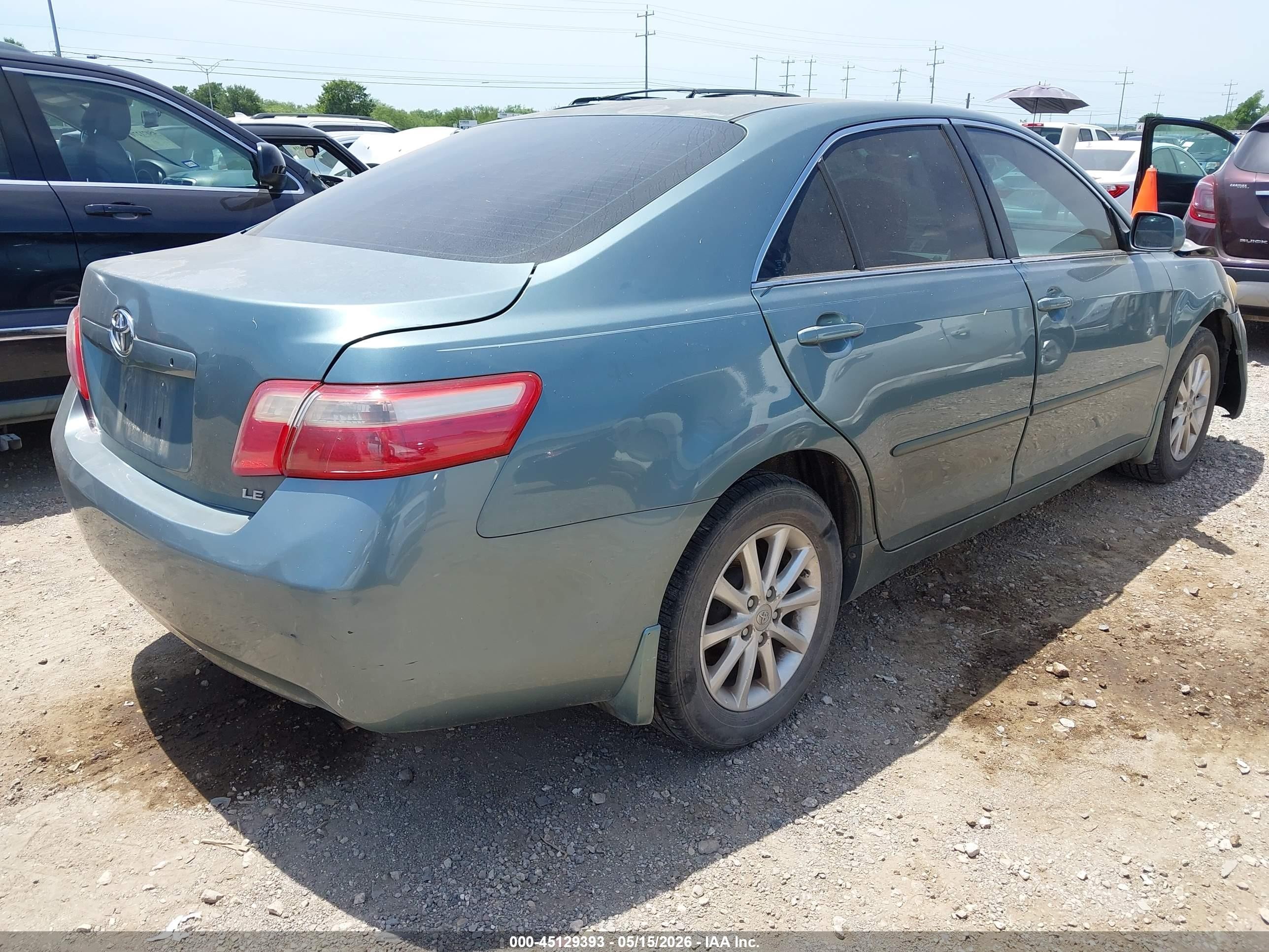 2009 Toyota Camry Le Light Blue vin: 4T1BE46K19U905827