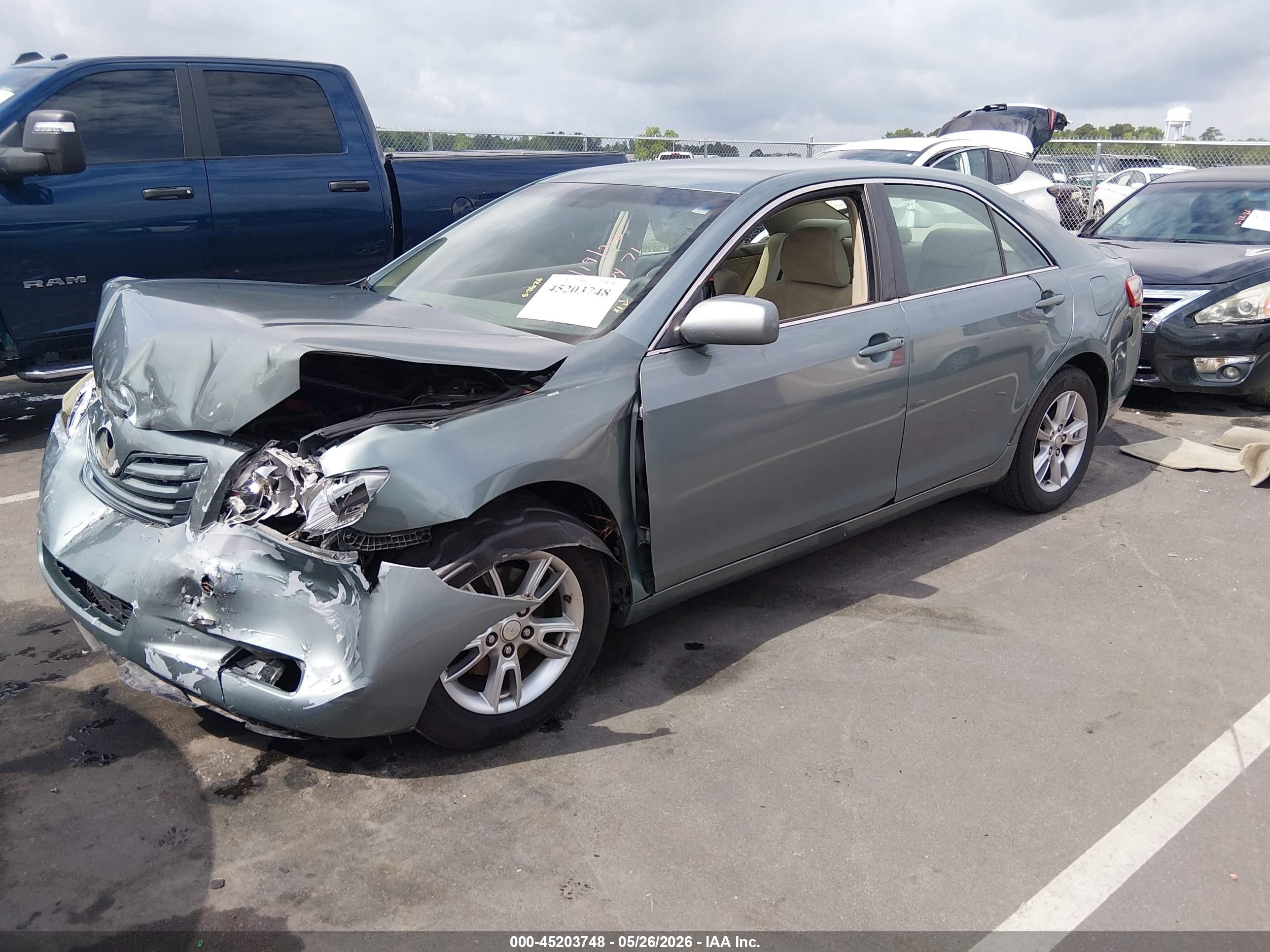 2009 Toyota Camry Le Blue vin: 4T1BE46K19U913166